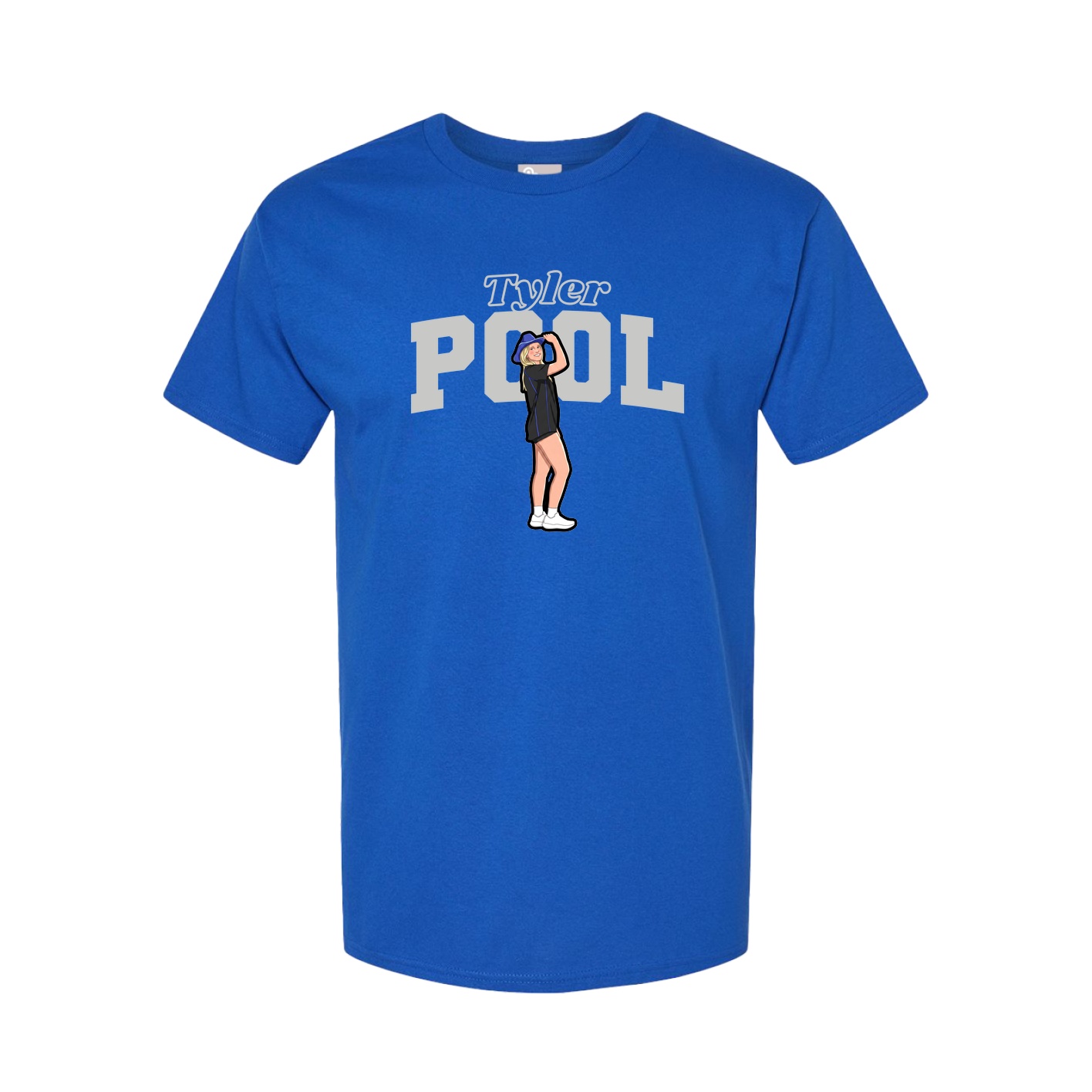 Tee — Name Arch in Royal