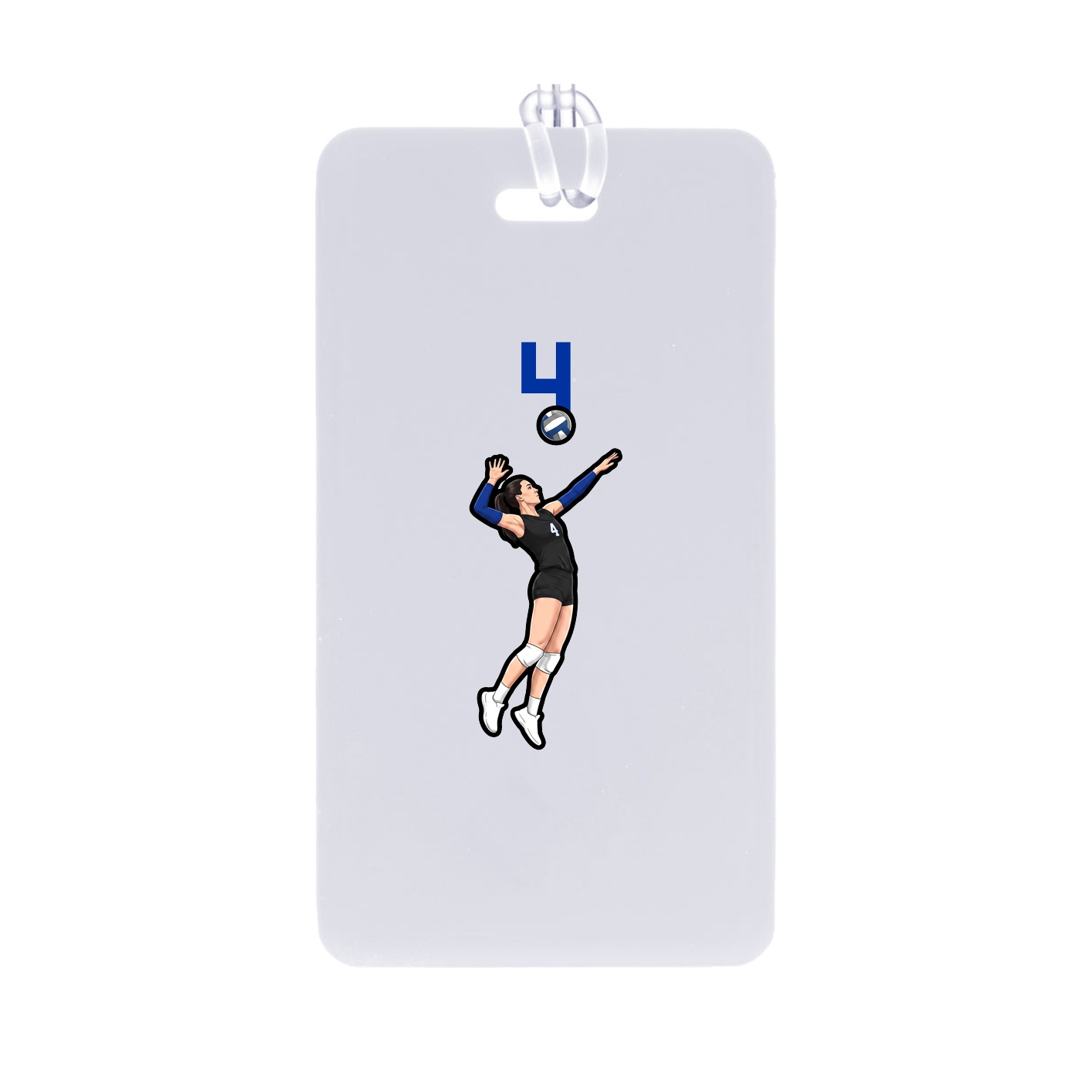 Bag Tag — Number Top in Classic
