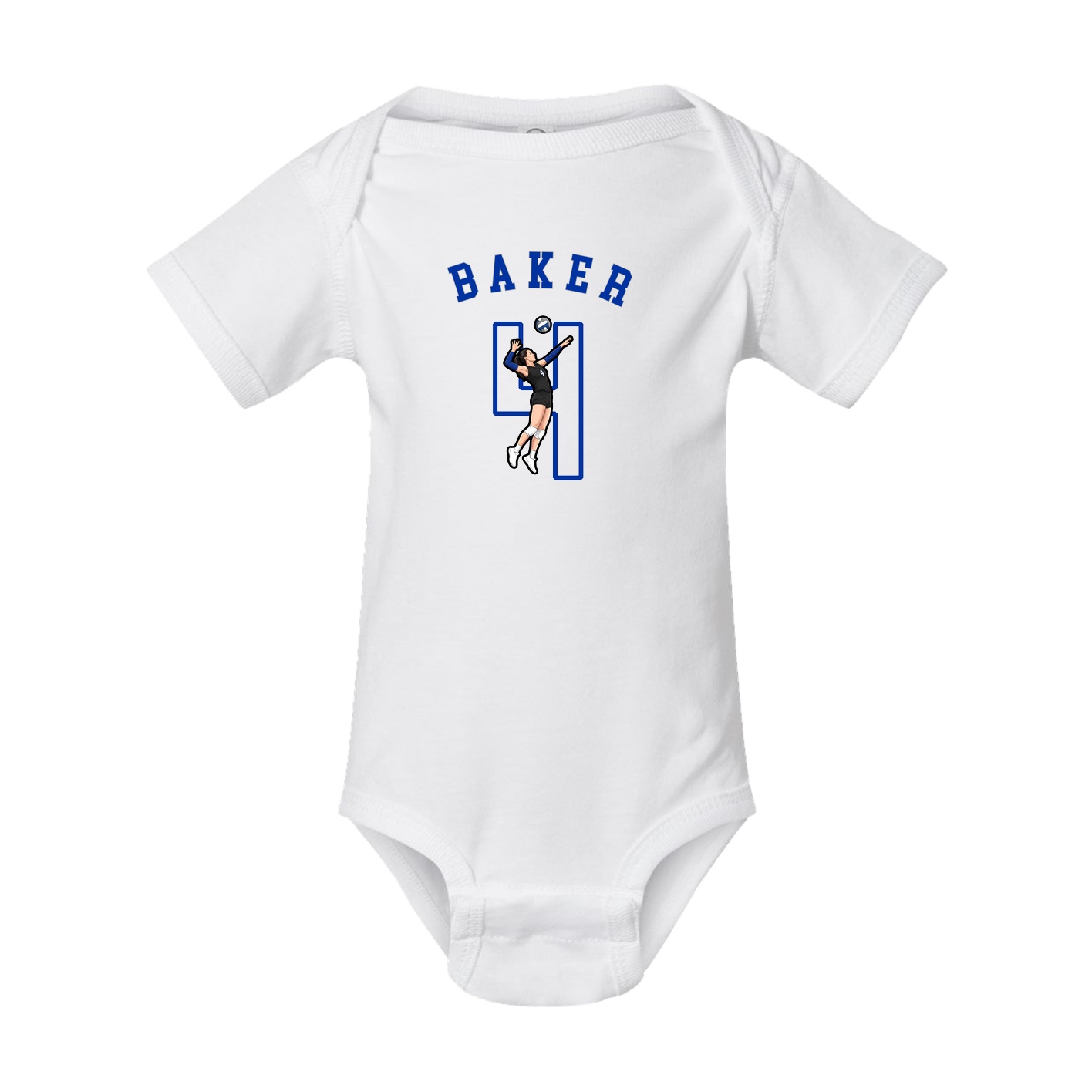 Baby Onesie — Shirsey Arch in White