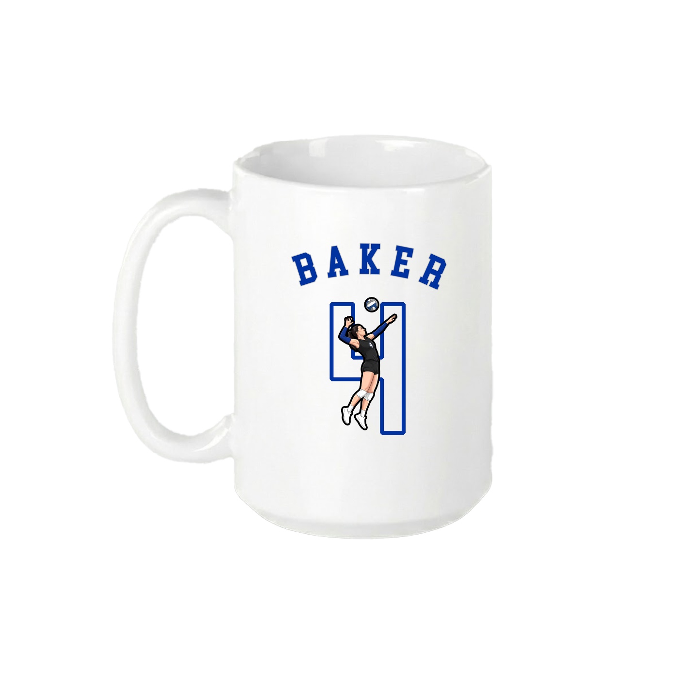 15oz Coffee Mug — Shirsey Arch in White