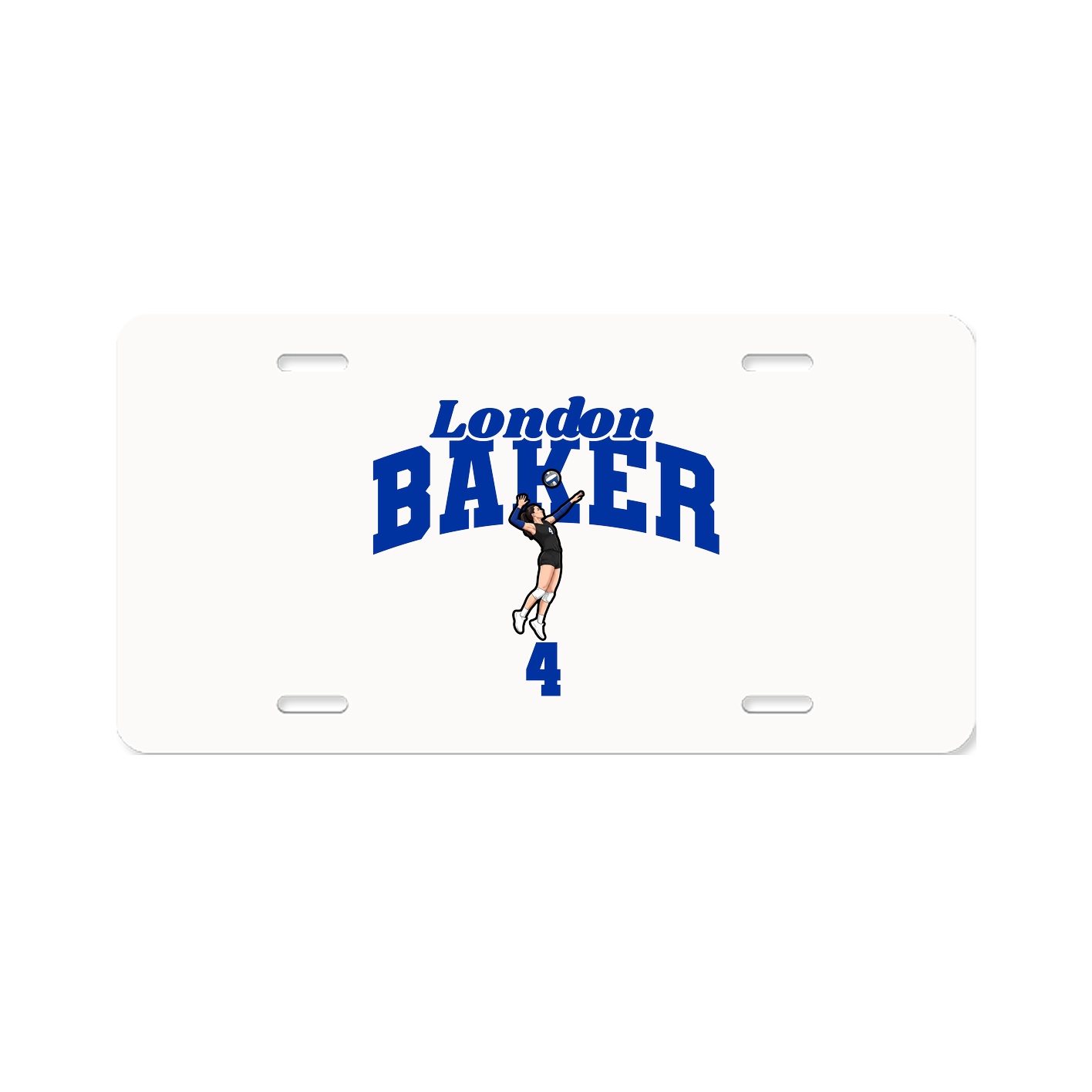 License Plate — Signature Arch in Classic