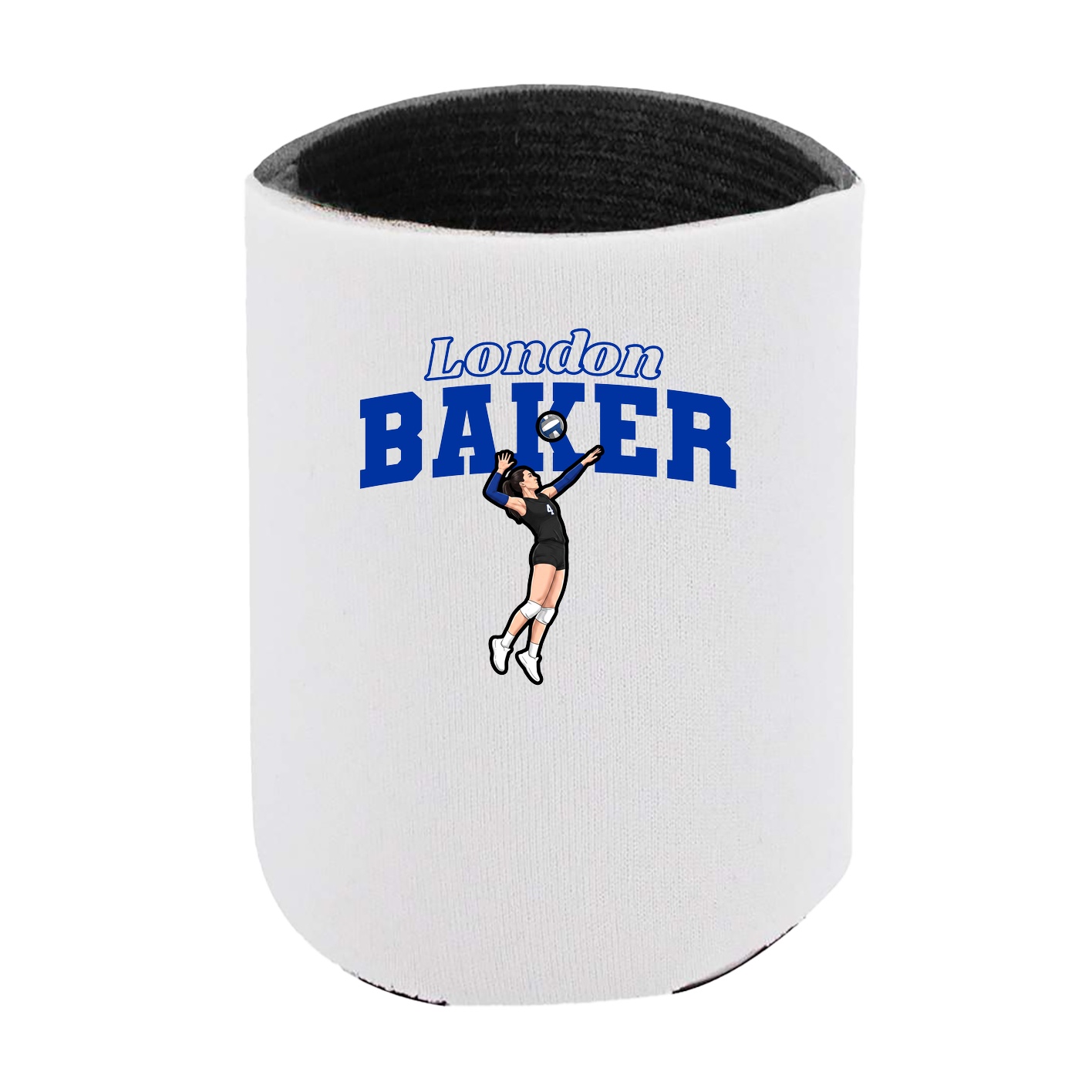 Can Holder — Name Arch in White