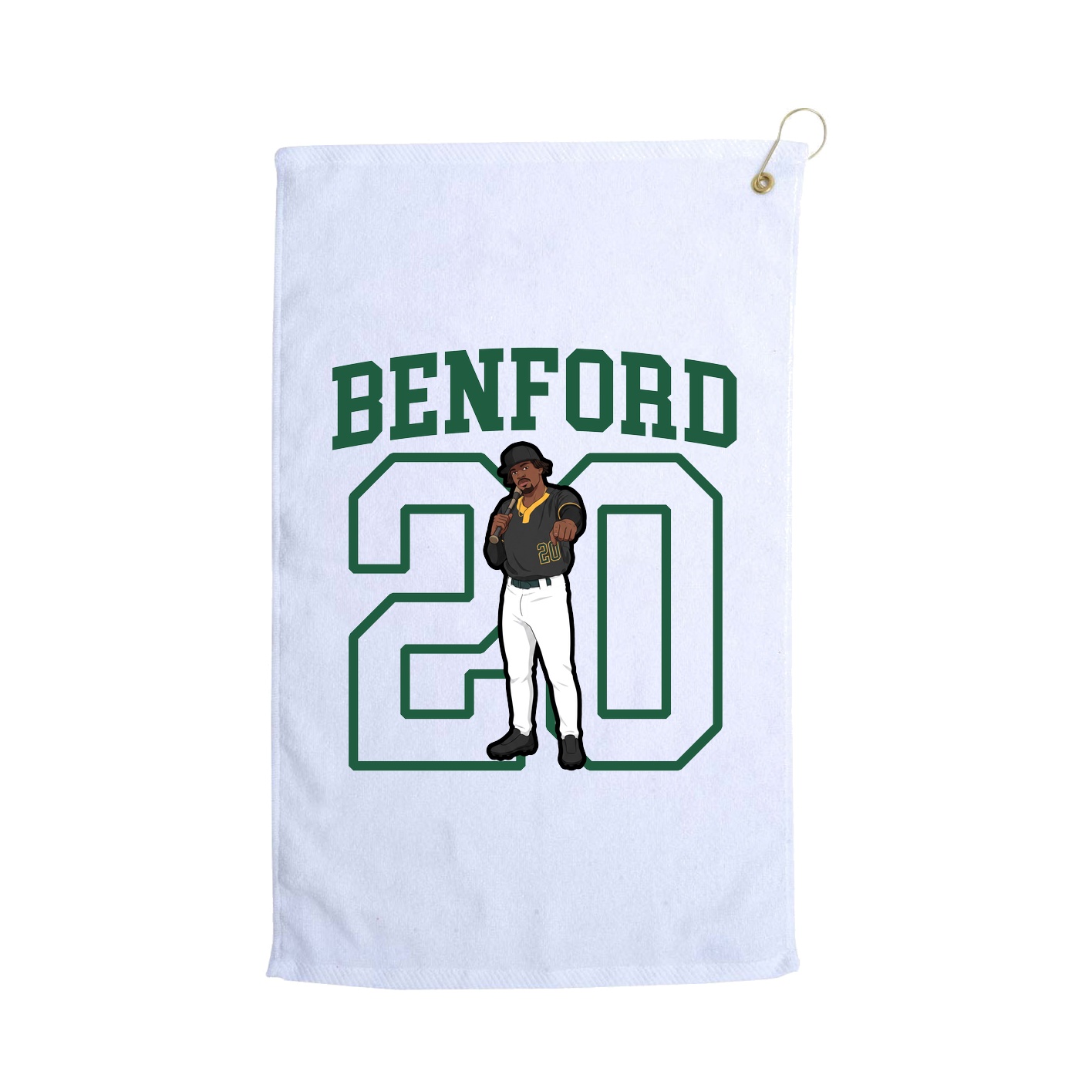 Golf Towel — Shirsey in White