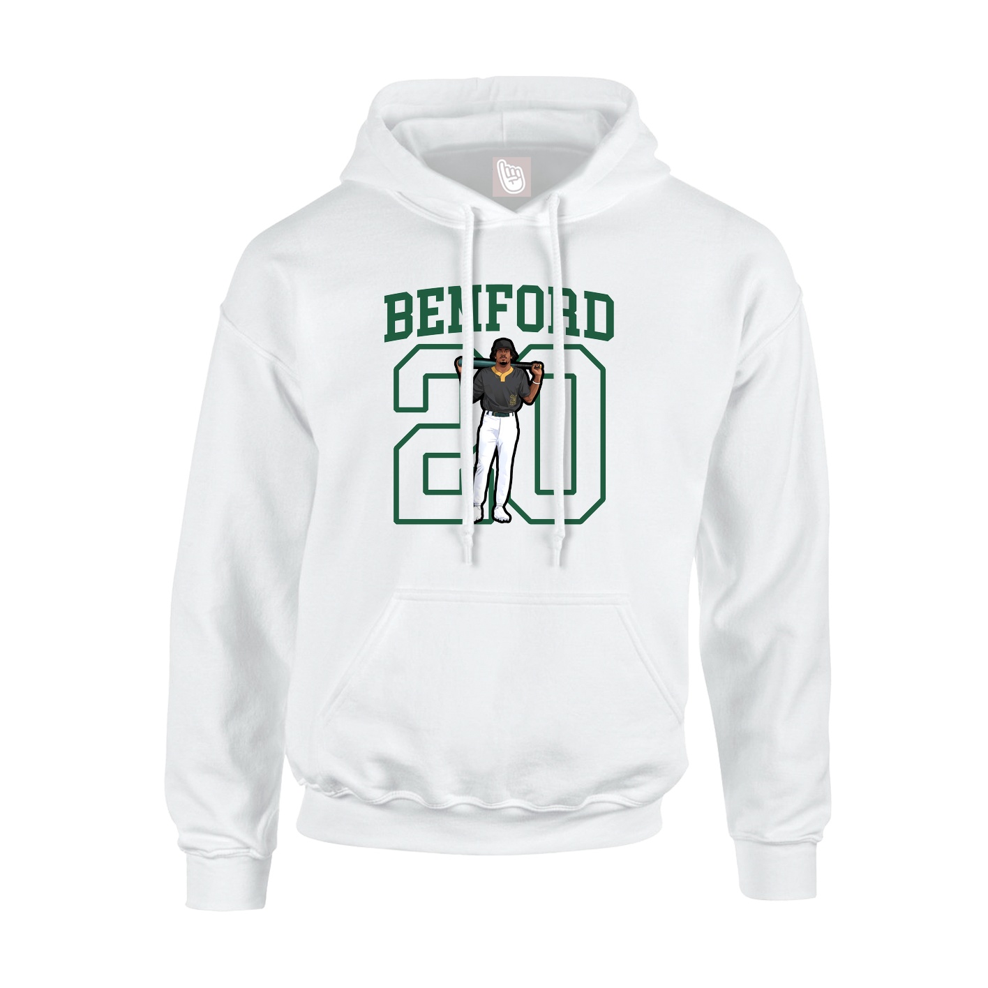 Youth Hoodie — Shirsey in White