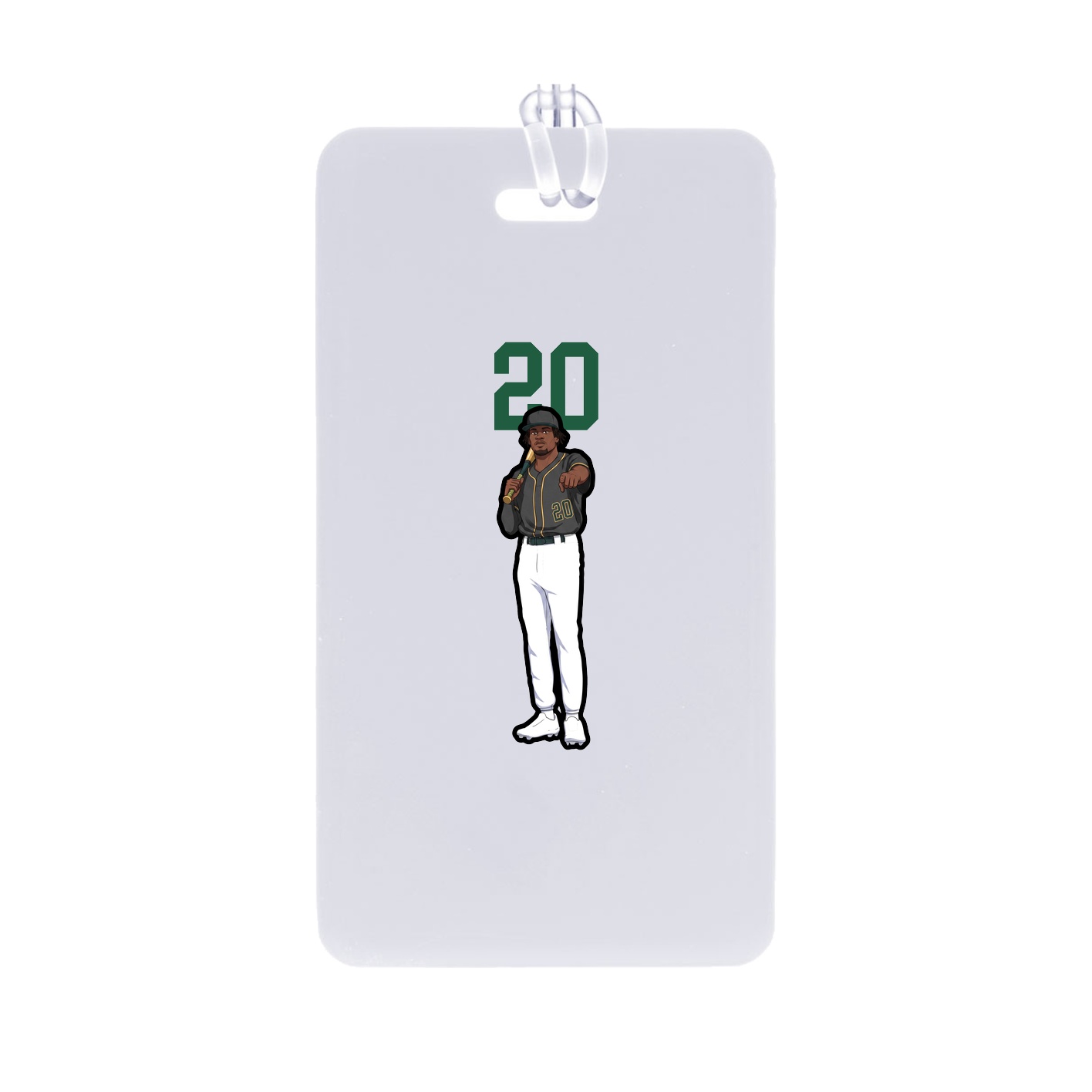 Bag Tag — Number Top in Classic