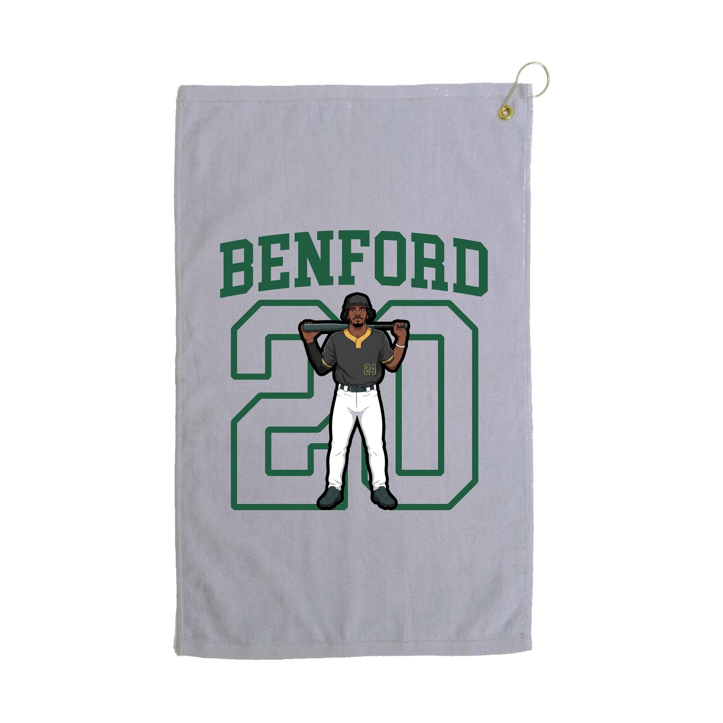 Terry Velour Golf Towel