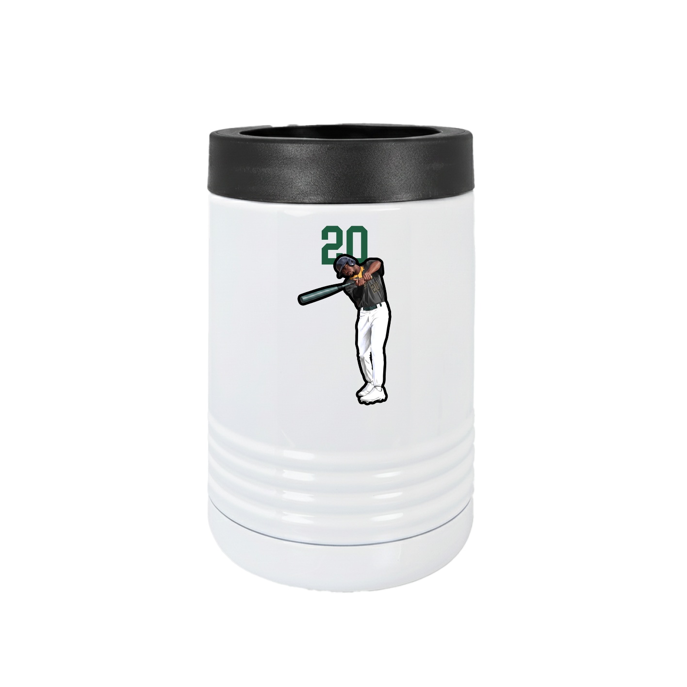 Beverage Holder — Number Top in White