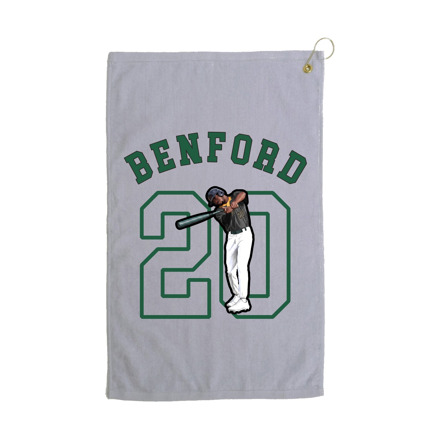 Golf Towel — Shirsey Arch in Grey