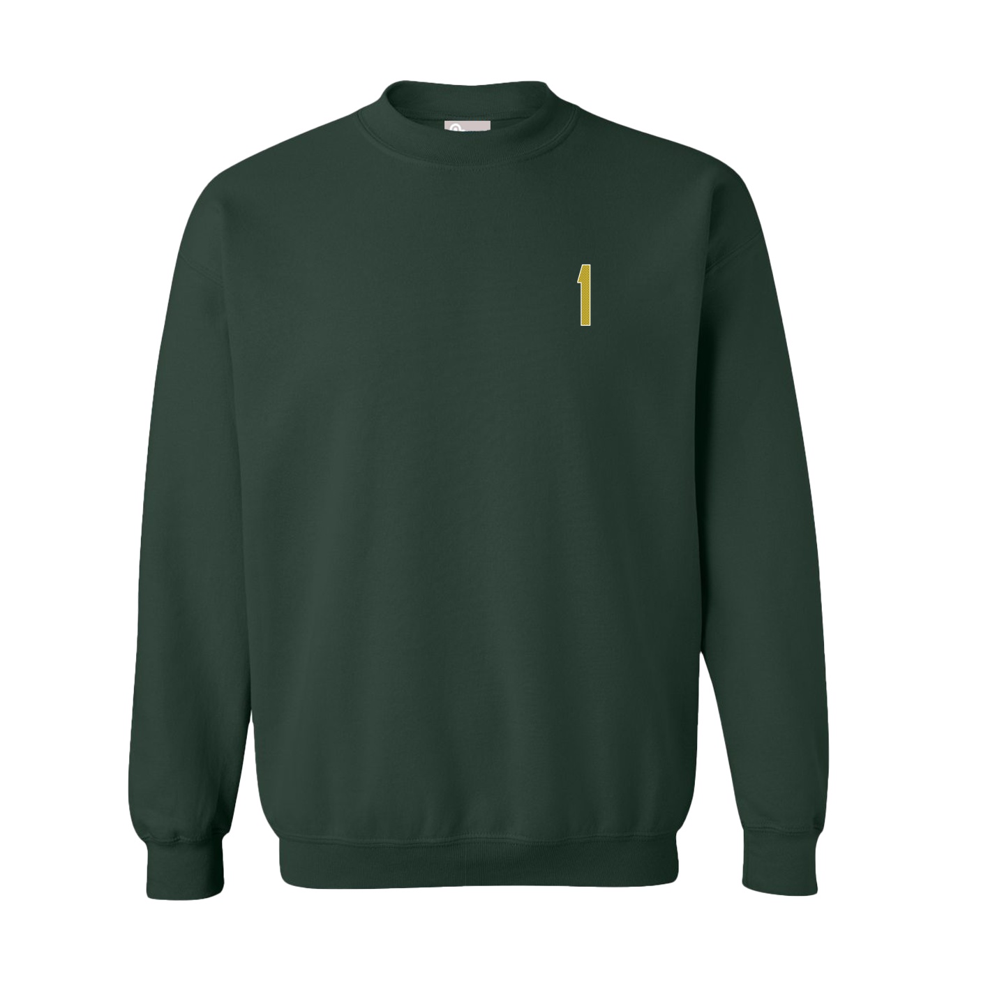 Fleece Crew — Front Shirsy in Green