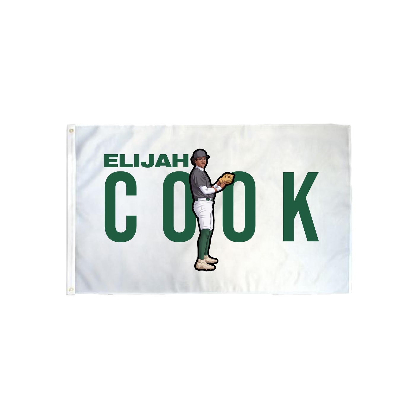 3x5 Flag — Player Name in Classic