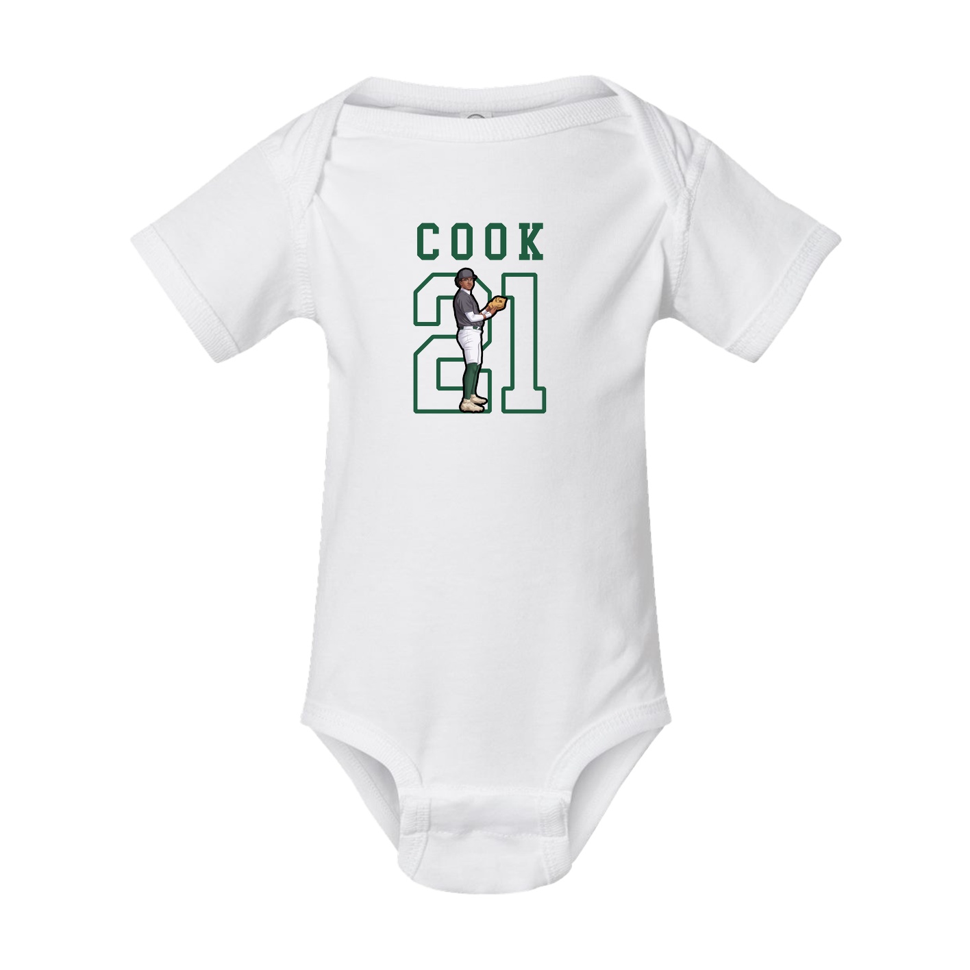 Baby Onesie — Shirsey in White