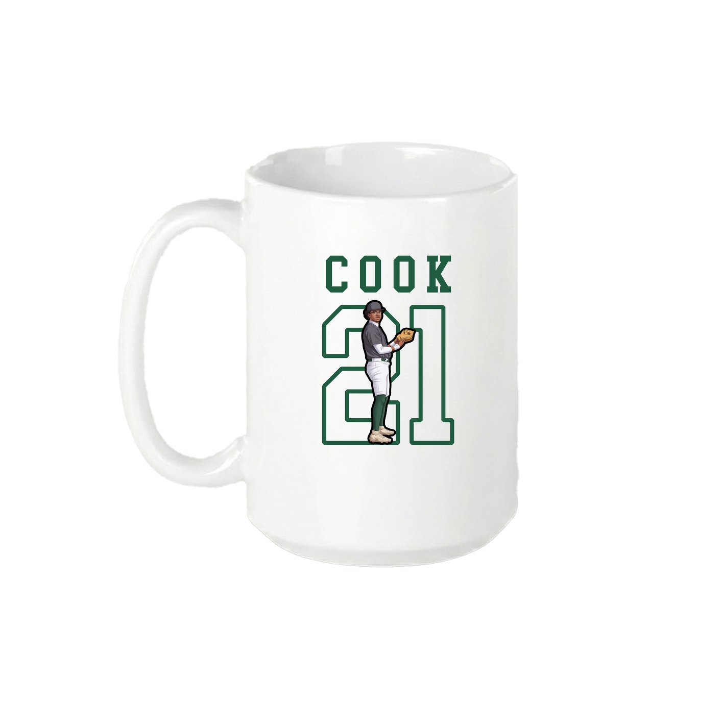15oz Coffee Mug — Shirsey in White