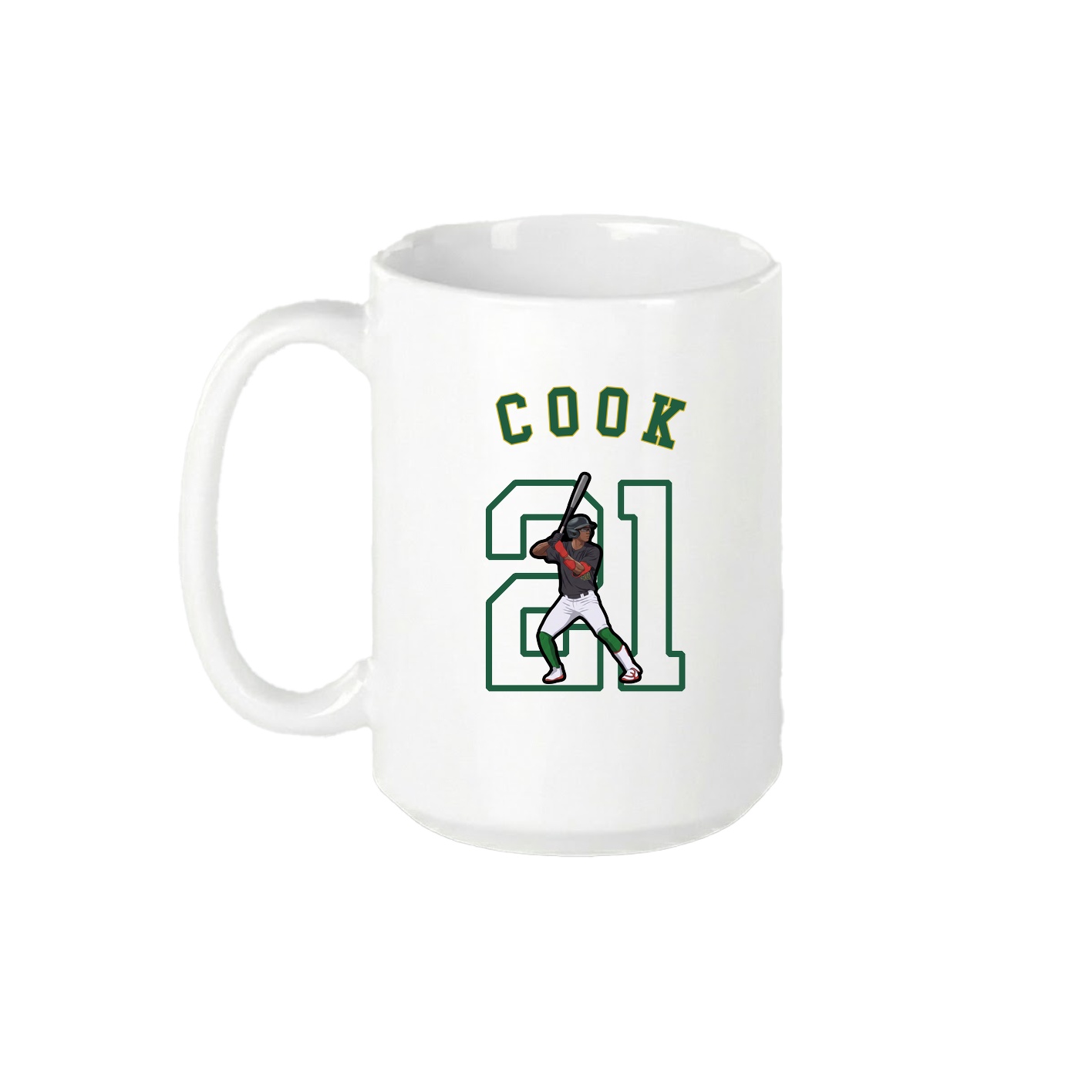 15oz Coffee Mug — Shirsey Arch in White