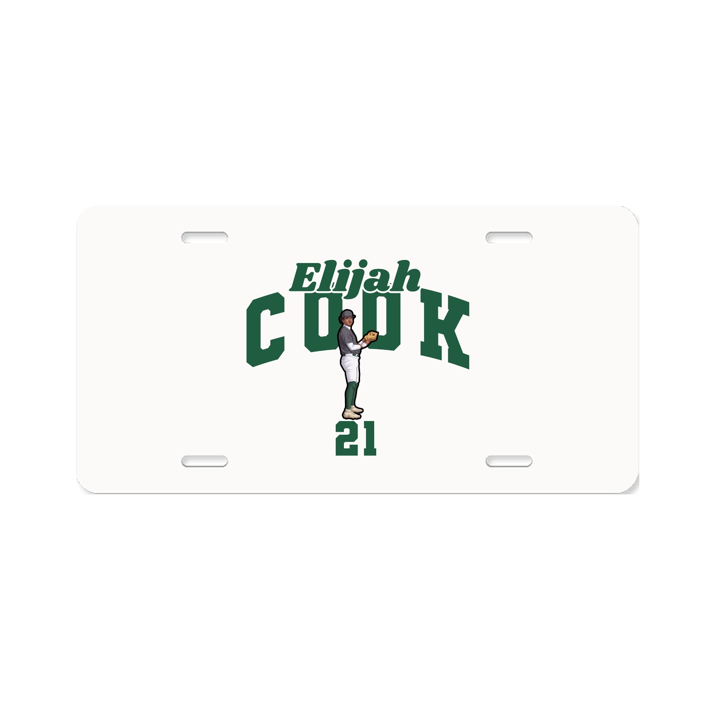 License Plate — Signature Arch in Classic