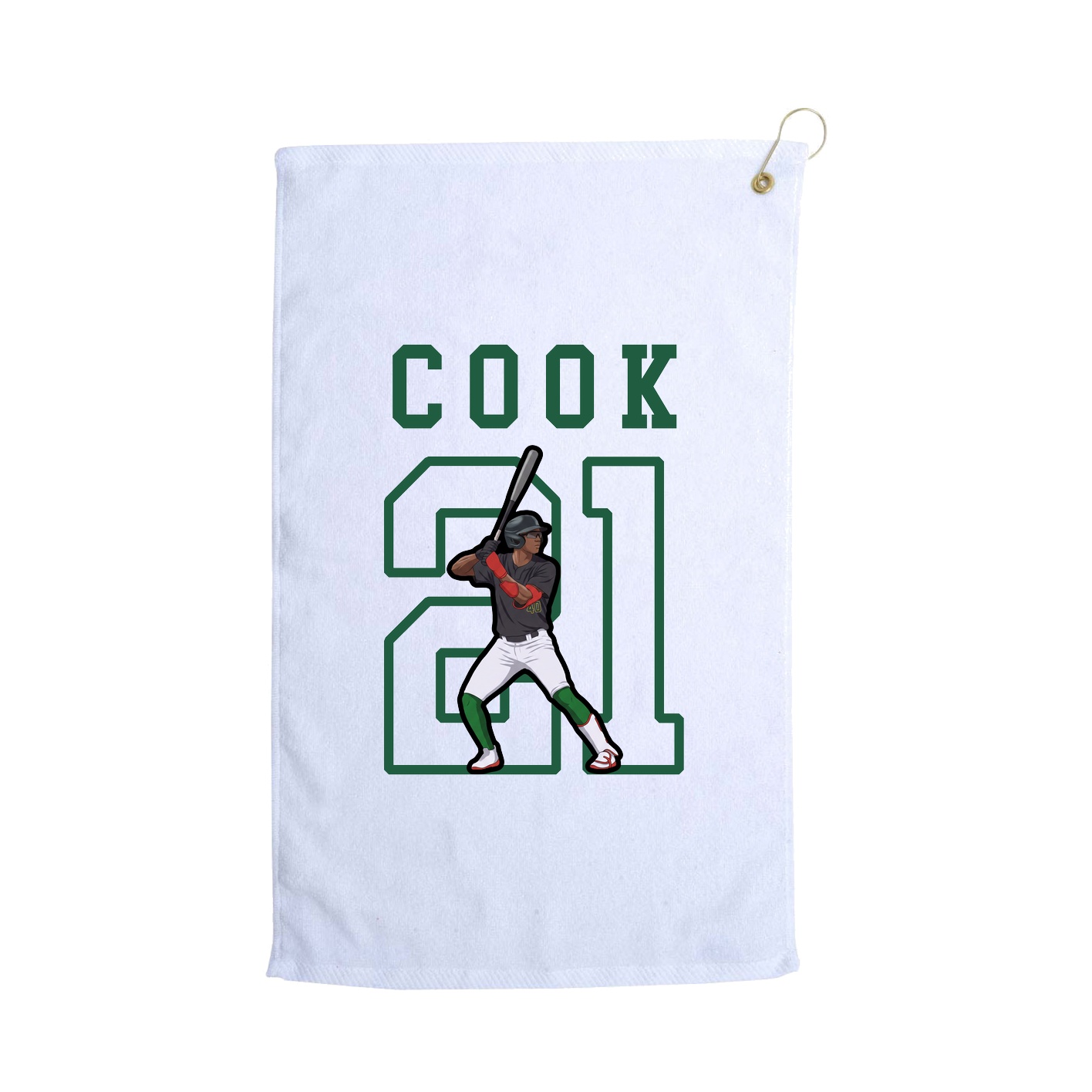 Golf Towel — Shirsey in White