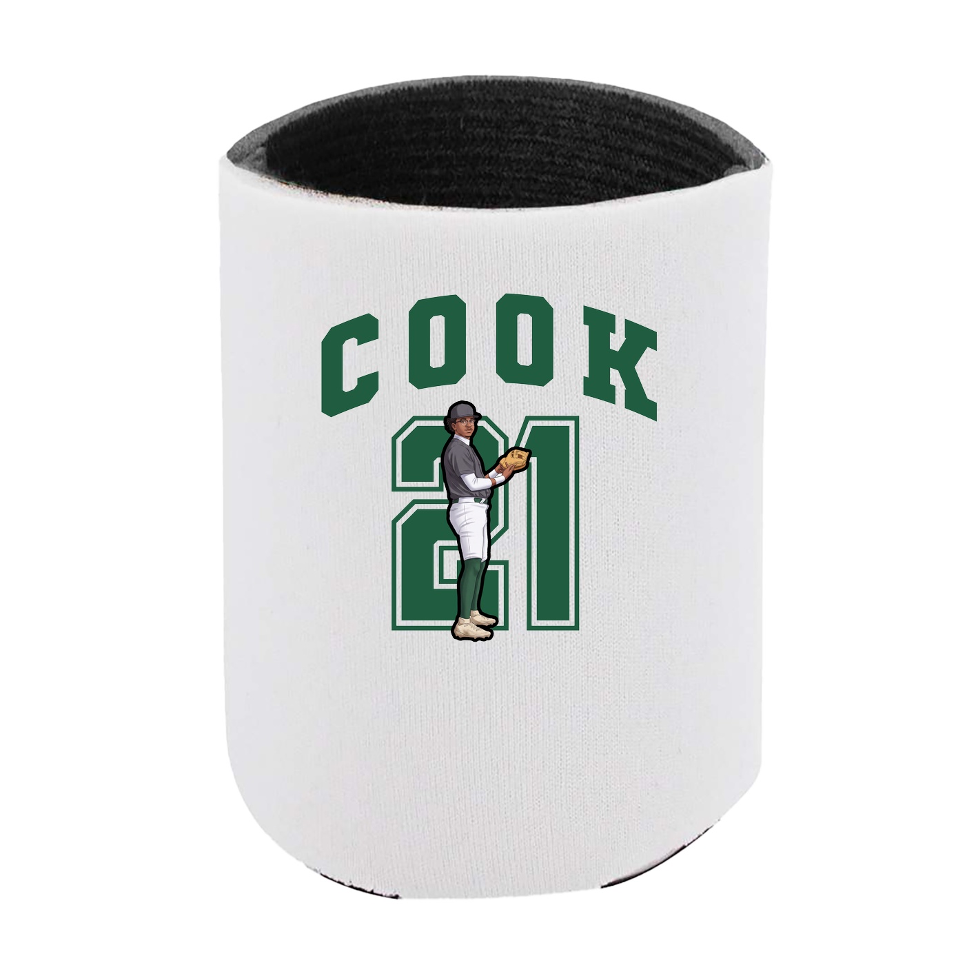 Can Holder — Number in White