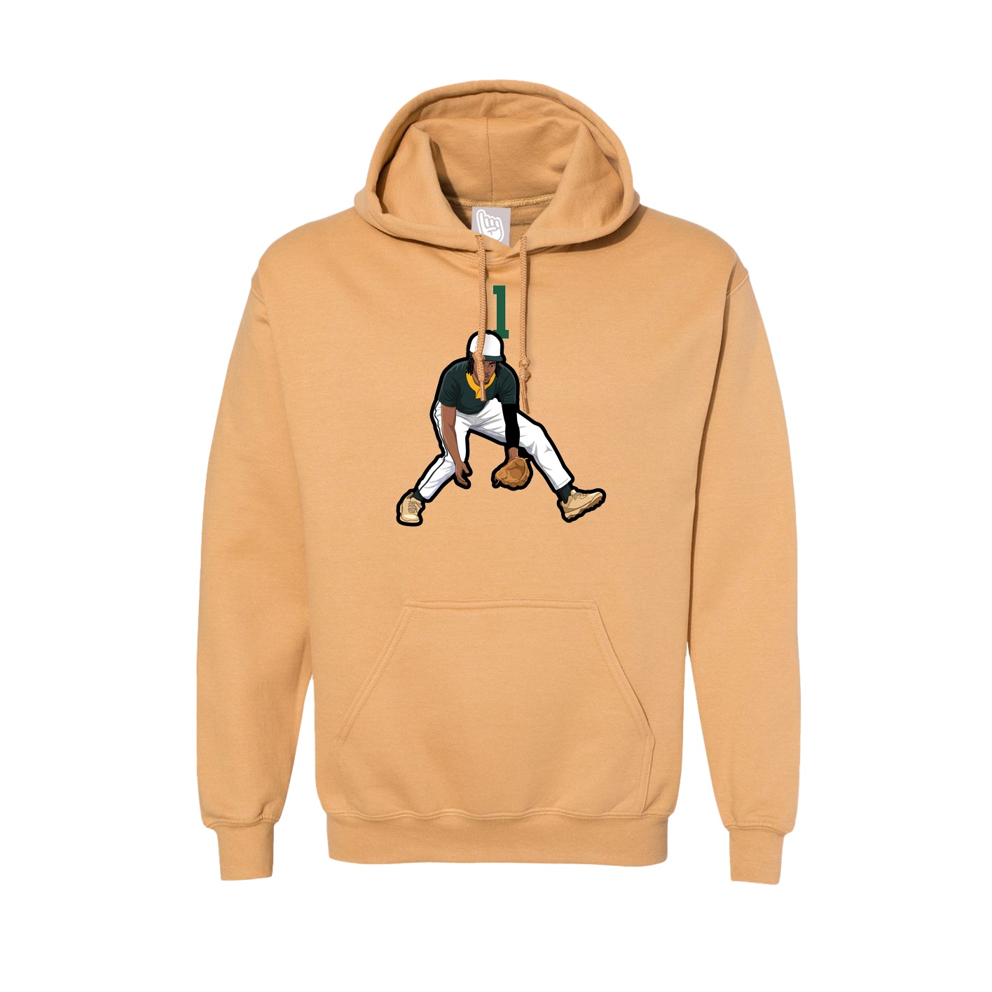 Hoodie — Number Top in Vegas Gold