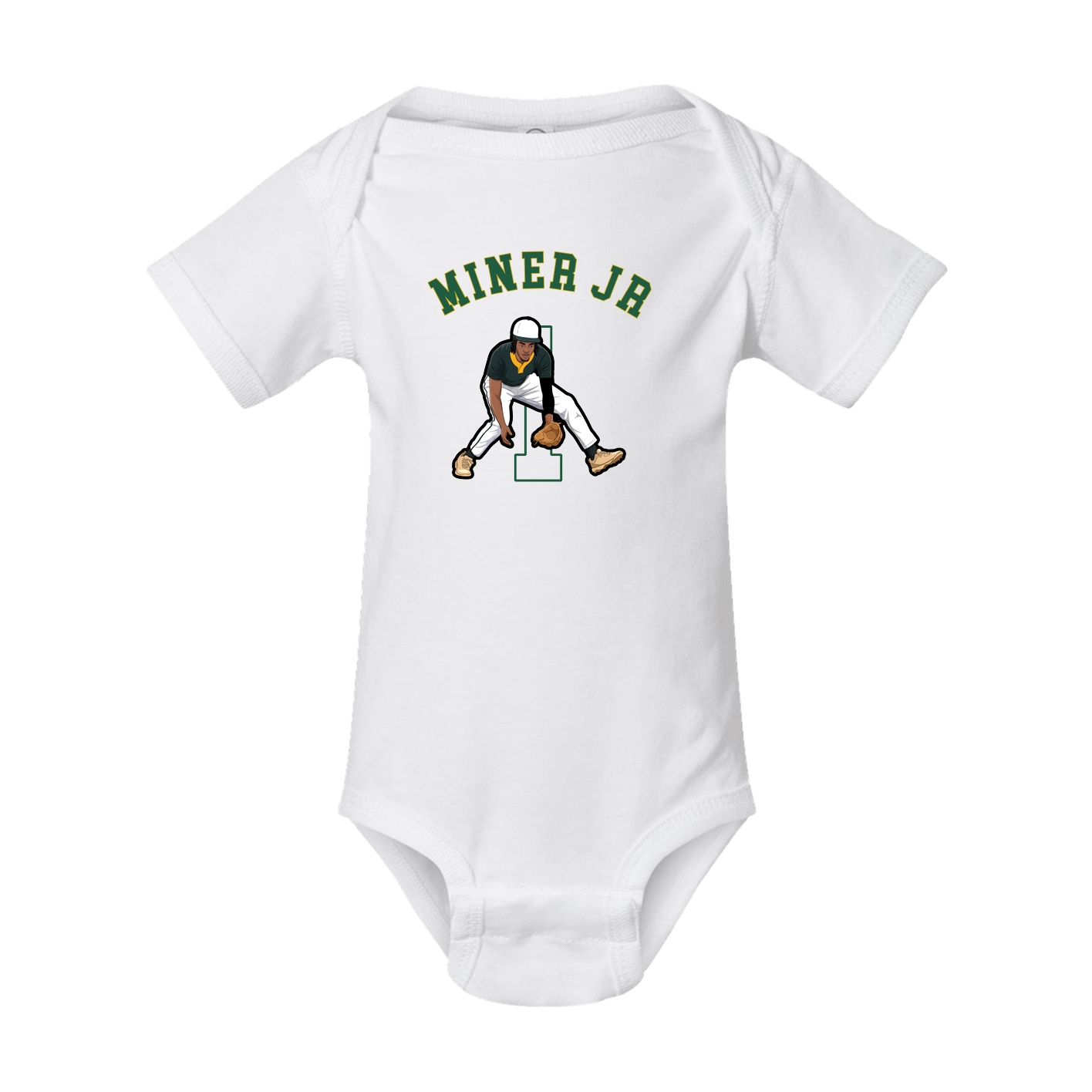 Baby Onesie — Shirsey Arch in White