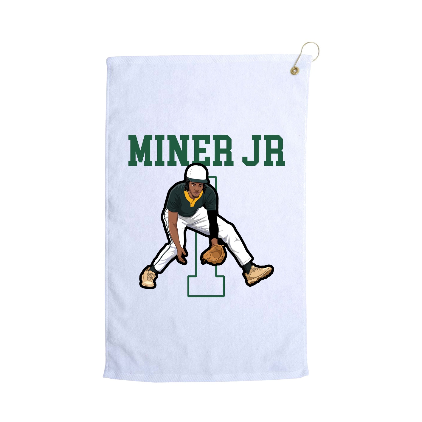 Golf Towel — Shirsey in White