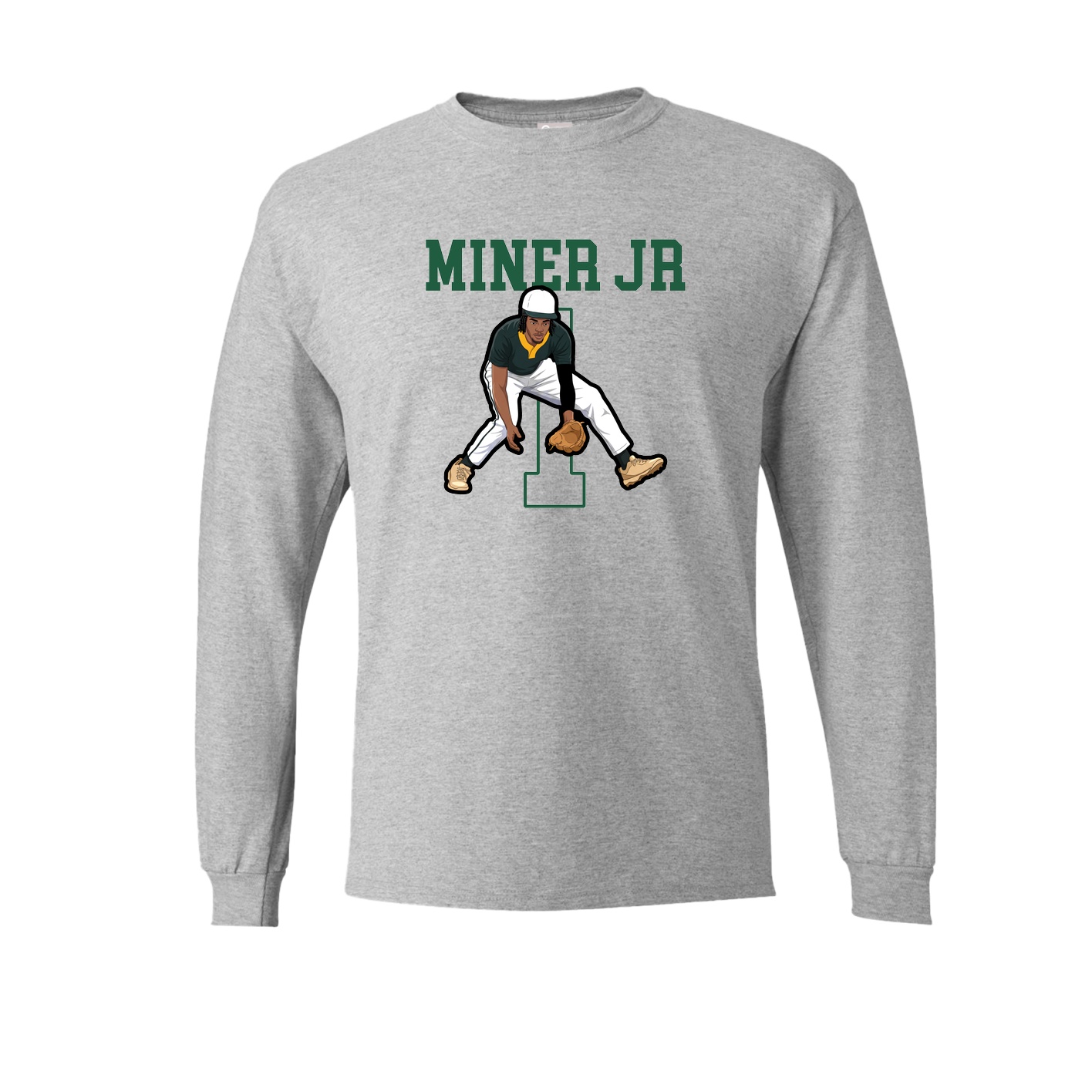 Long Sleeve Tee — Shirsey in Grey