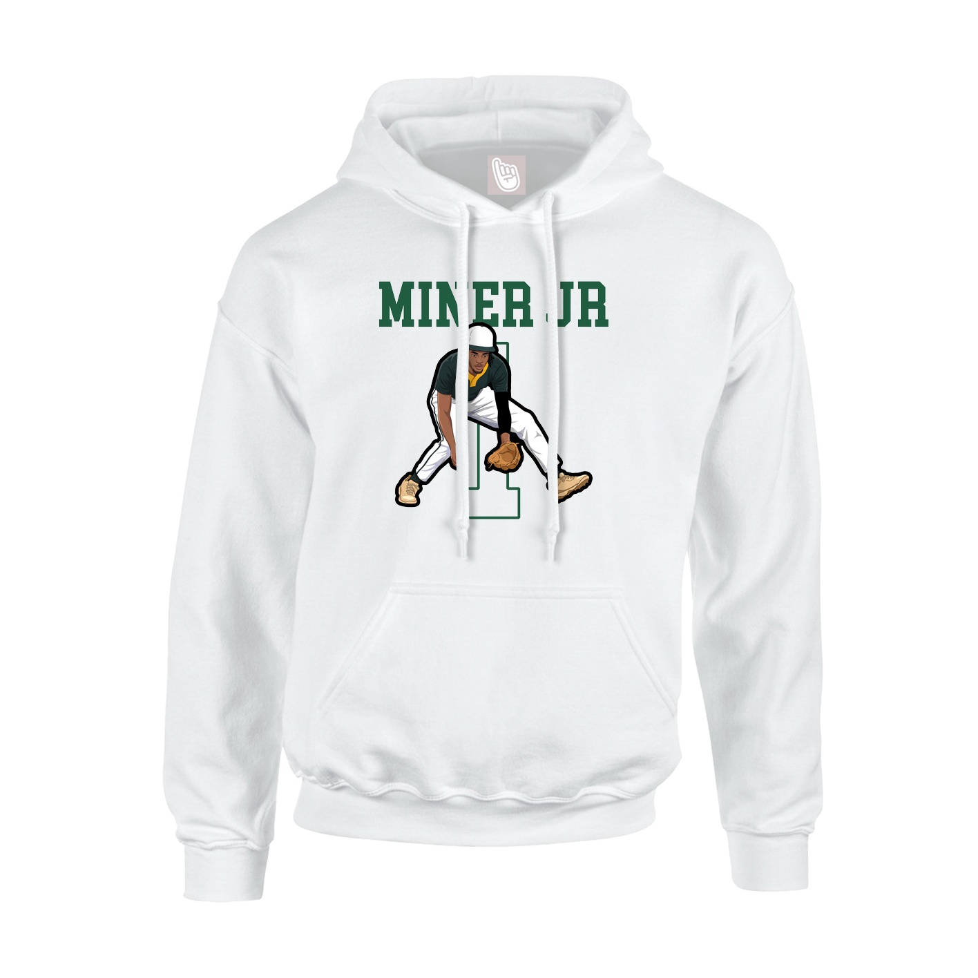 Youth Hoodie — Shirsey in White