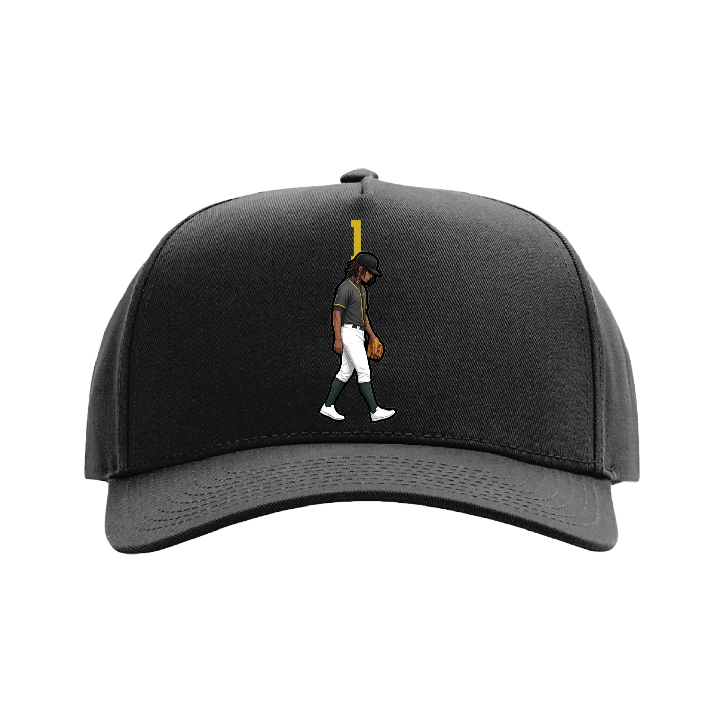 Full Fabric Five-Panel Champ Cap