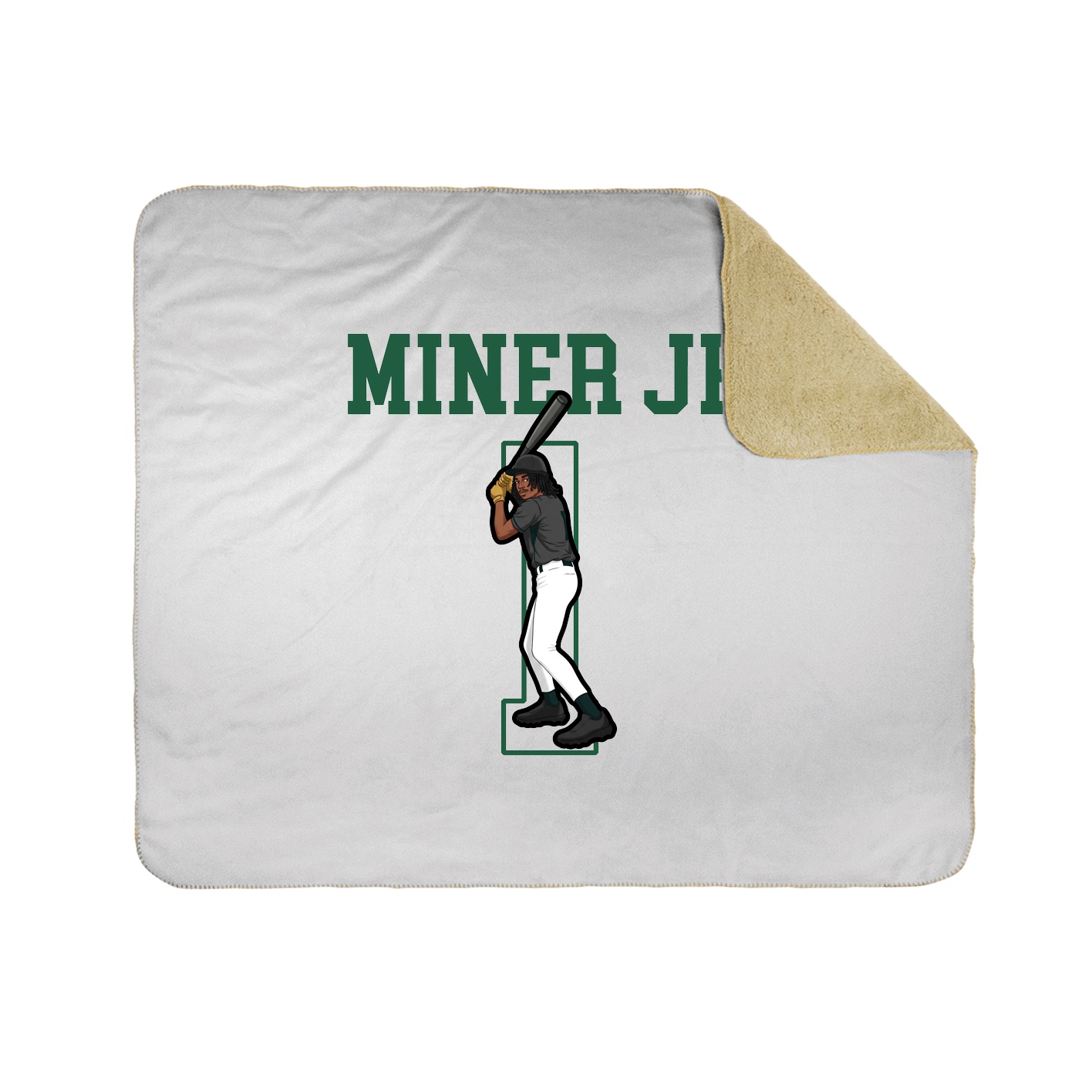 50x60 Sherpa Lined Throw Blanket