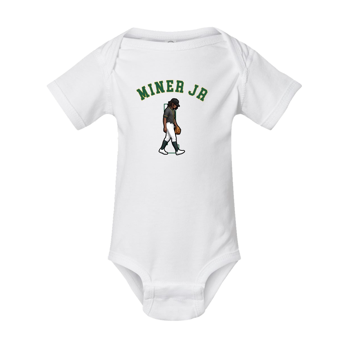 Baby Onesie — Shirsey Arch in White