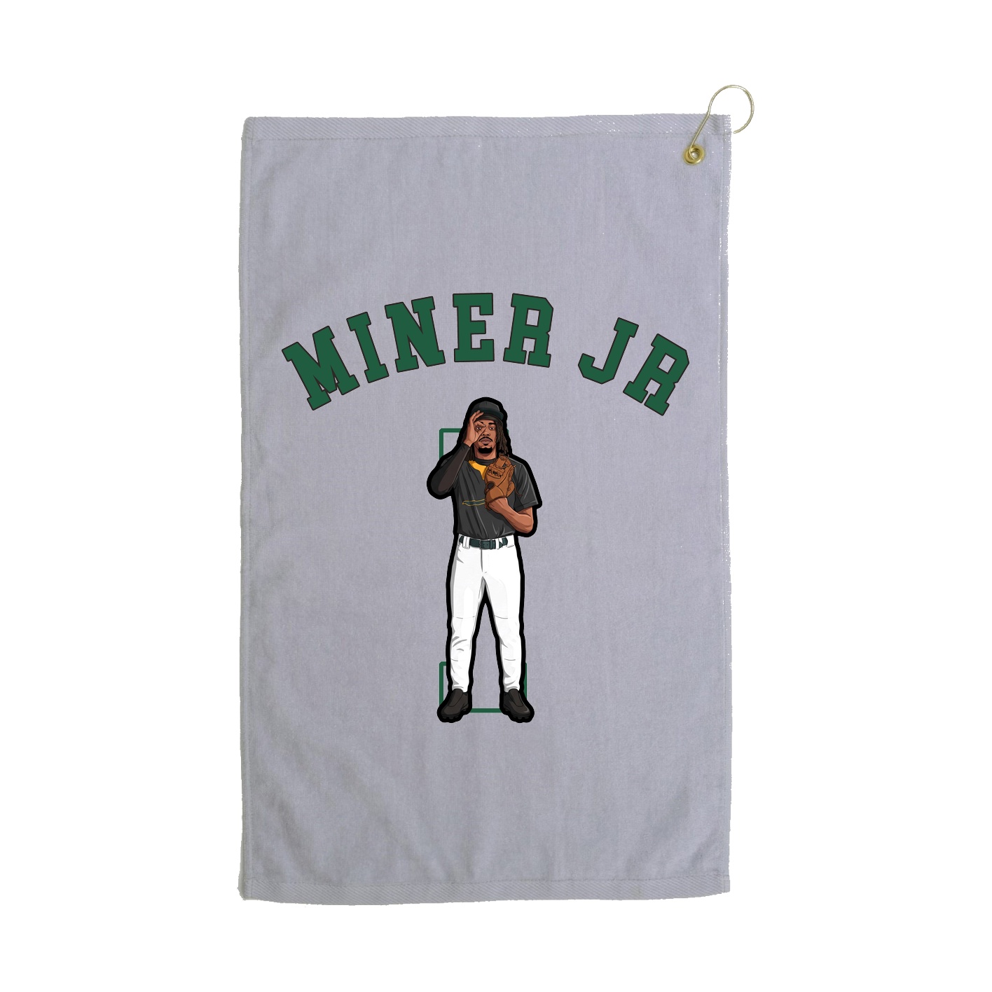 Golf Towel — Shirsey Arch in Grey