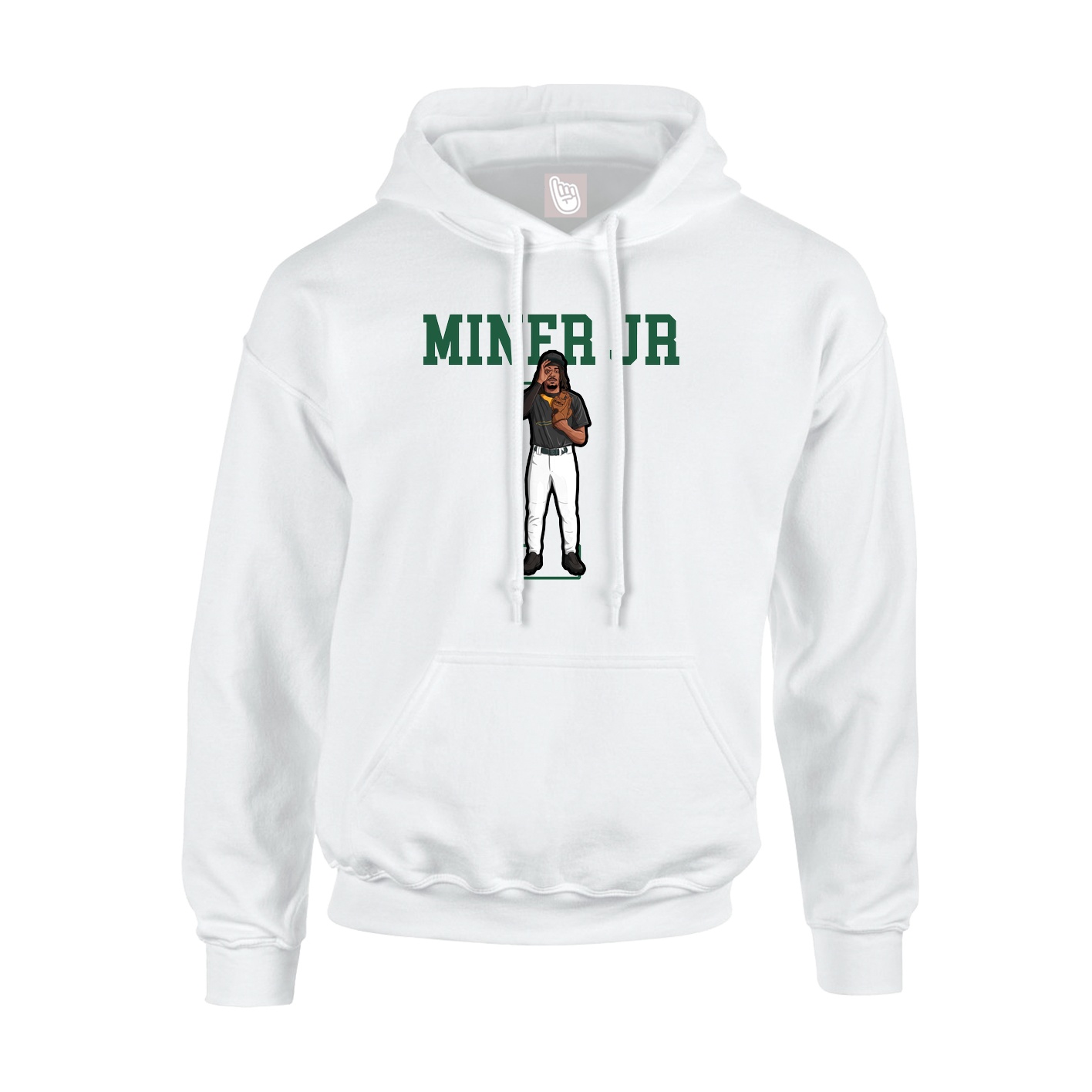 Youth Hoodie — Shirsey in White
