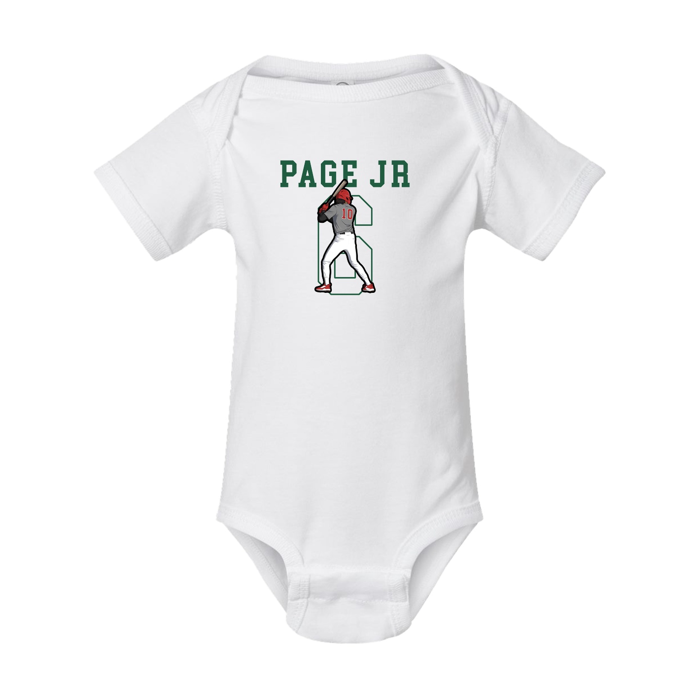 Baby Onesie — Shirsey in White