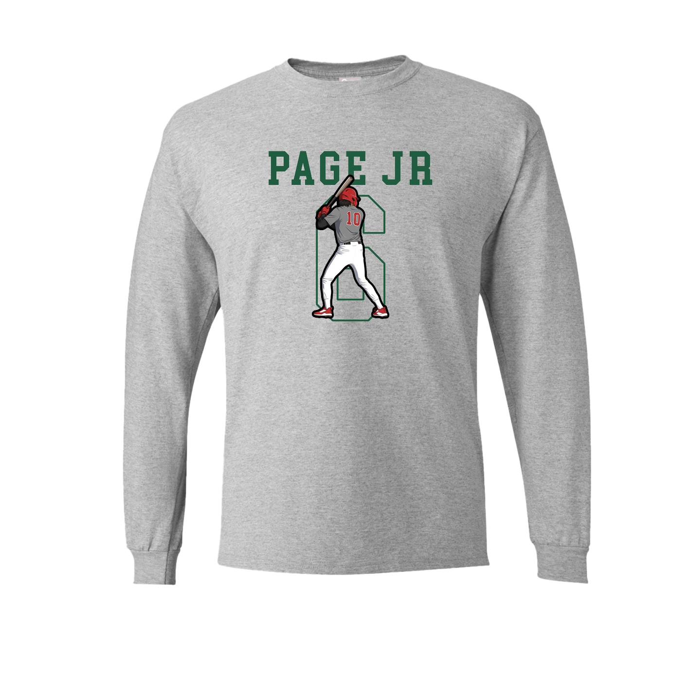Long Sleeve Tee — Shirsey in Grey