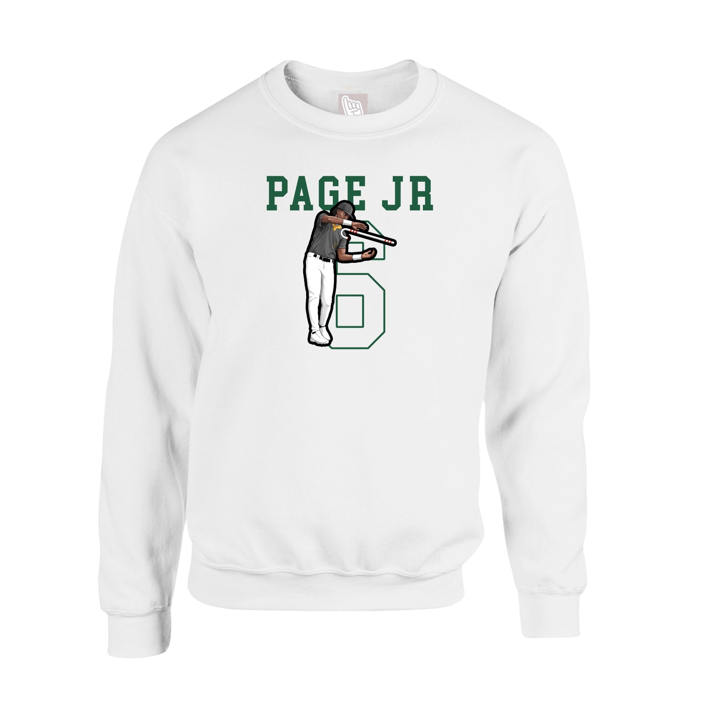 Fleece Crew — Shirsey in White