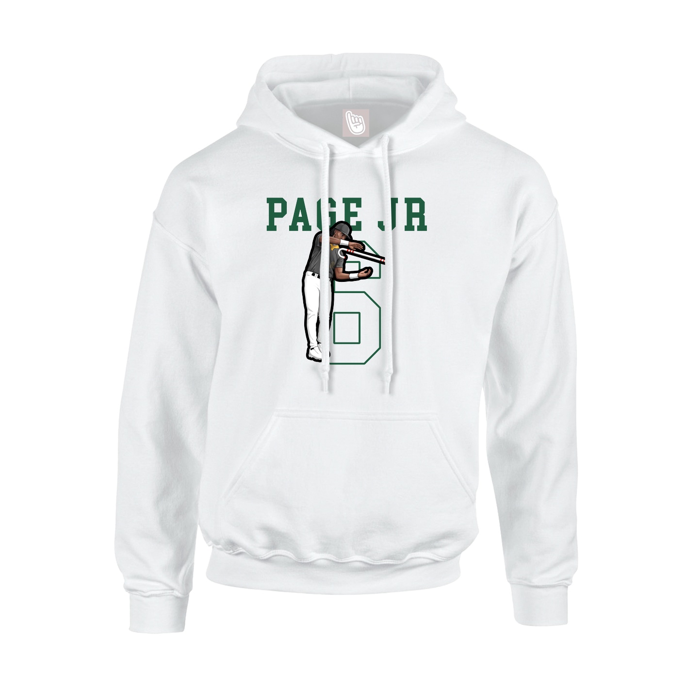 Youth Hoodie — Shirsey in White