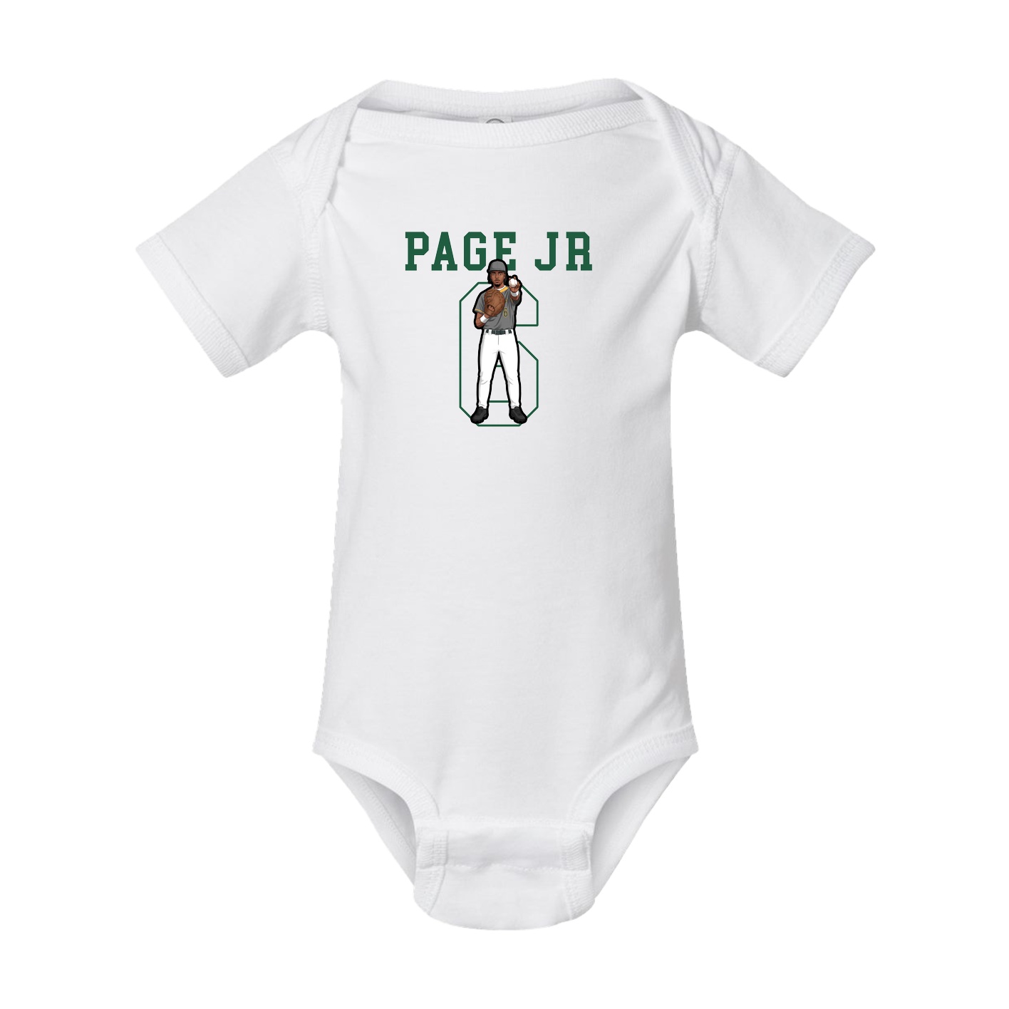 Baby Onesie — Shirsey in White