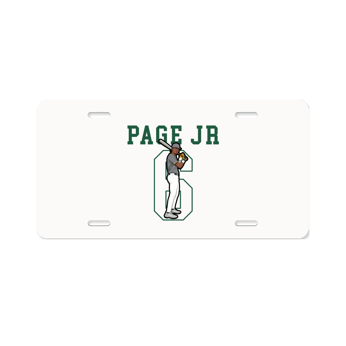 License Plate — Shirsey in Classic