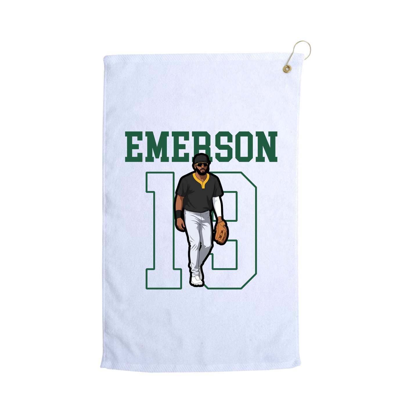 Terry Velour Golf Towel