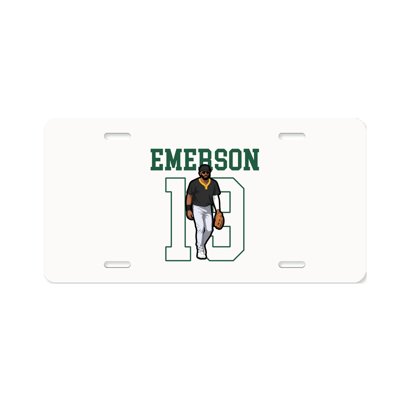 License Plate — Shirsey in Classic