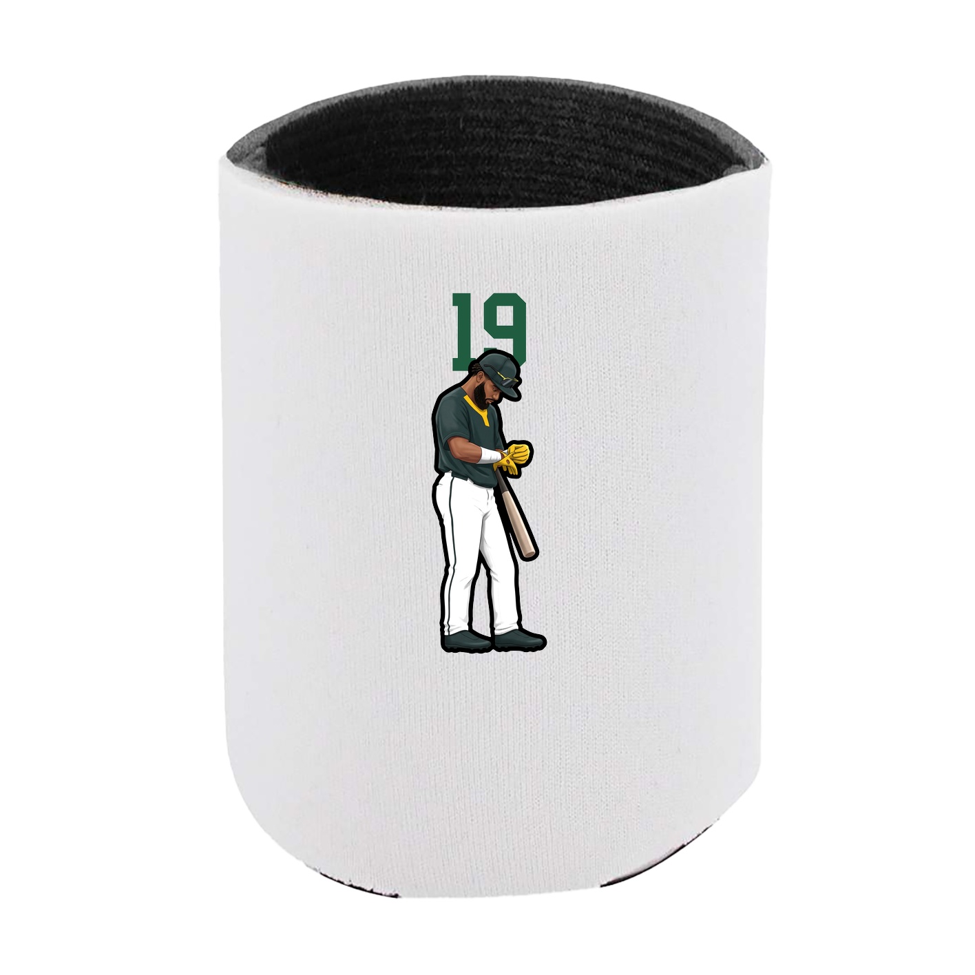 Can Holder — Number Top in White