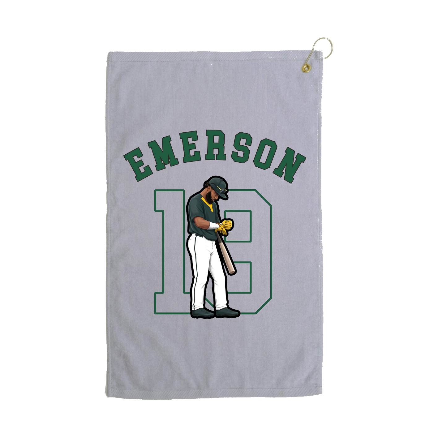 Golf Towel — Shirsey Arch in Grey