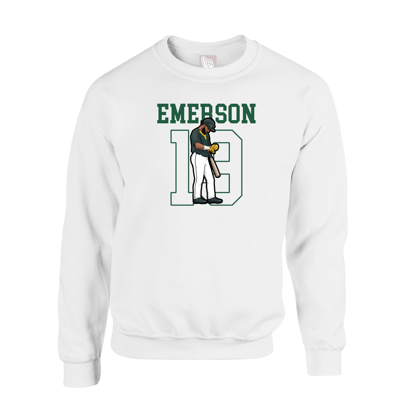 Fleece Crew — Shirsey in White