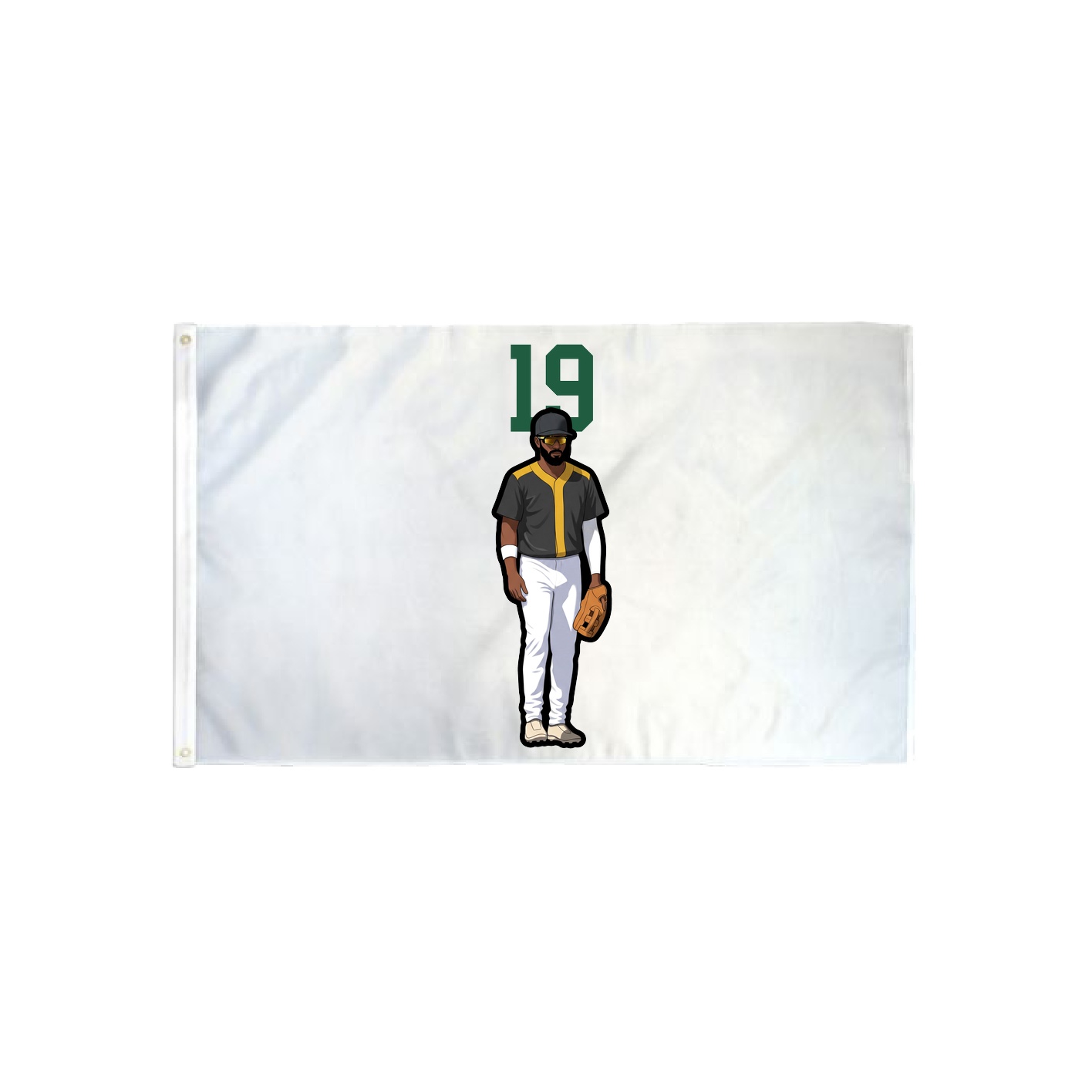 3x5 Flag — Number Top in Classic