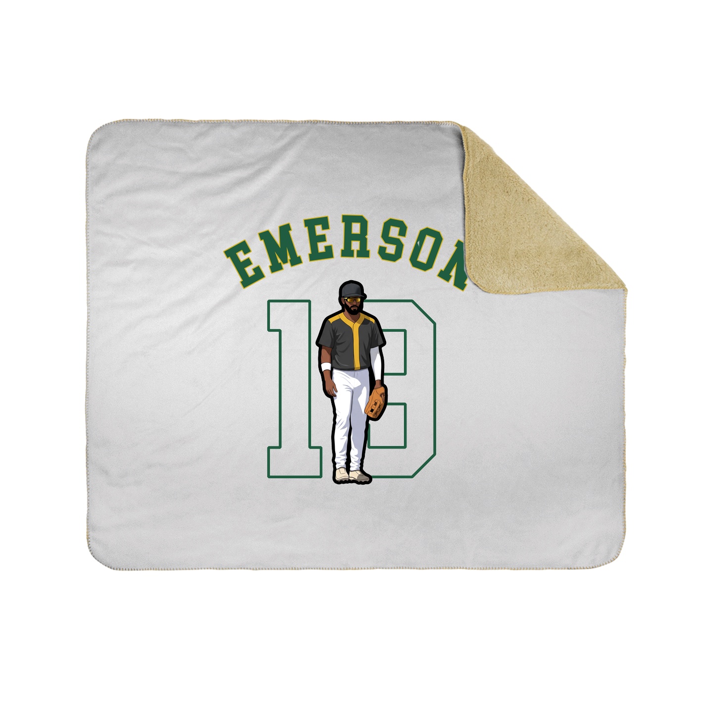 Throw Blanket — Shirsey Arch in White
