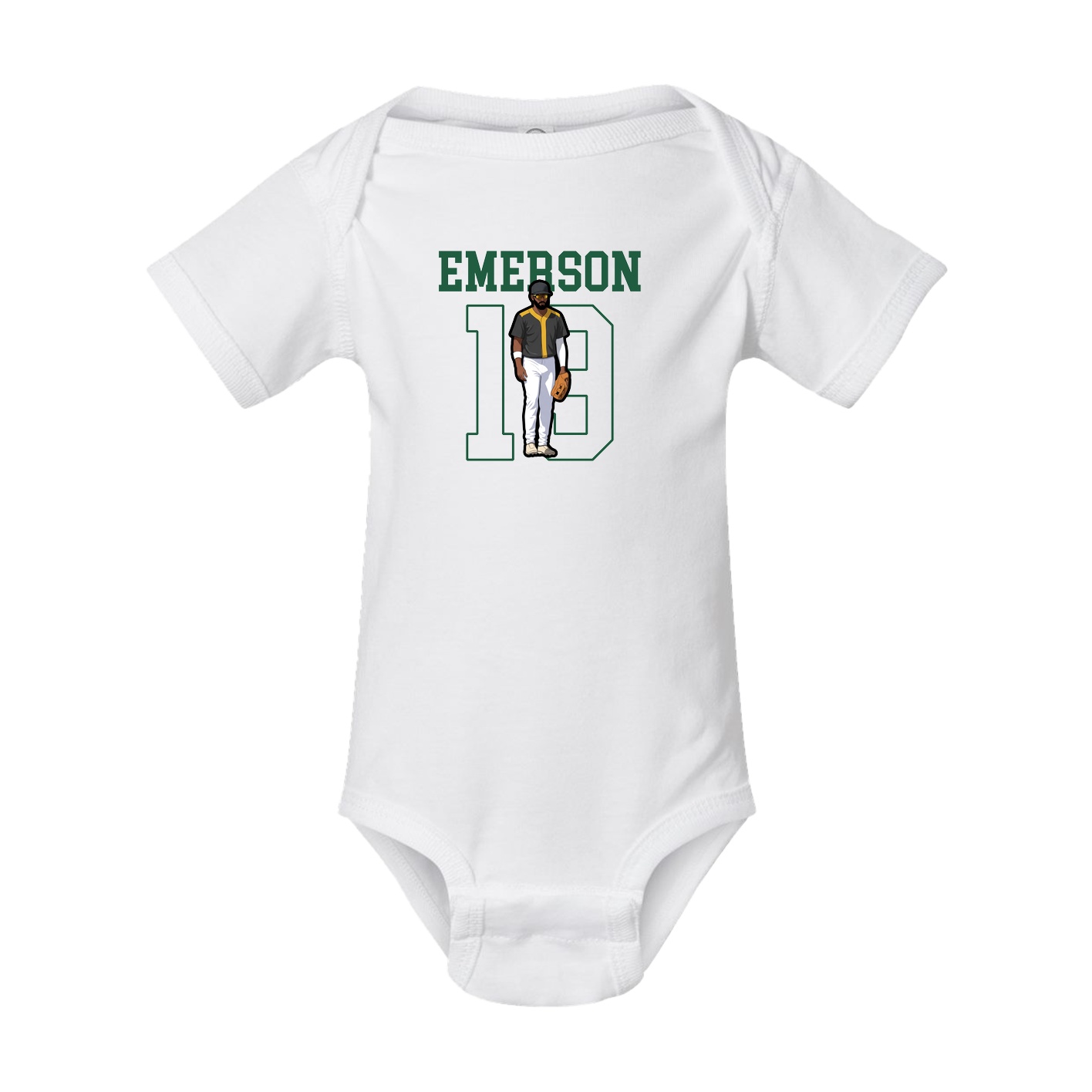 Baby Onesie — Shirsey in White