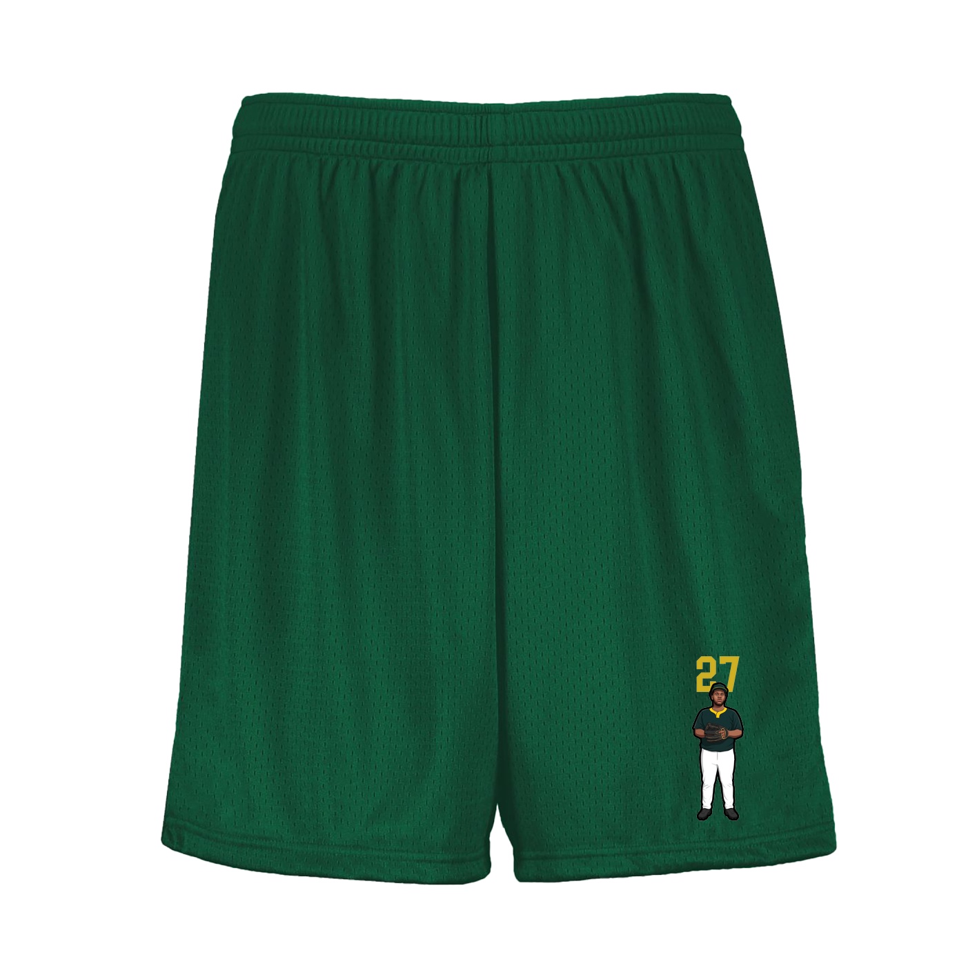 Shorts — Number Top in Green