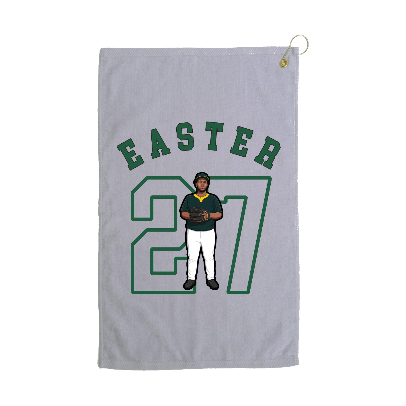 Golf Towel — Shirsey Arch in Grey