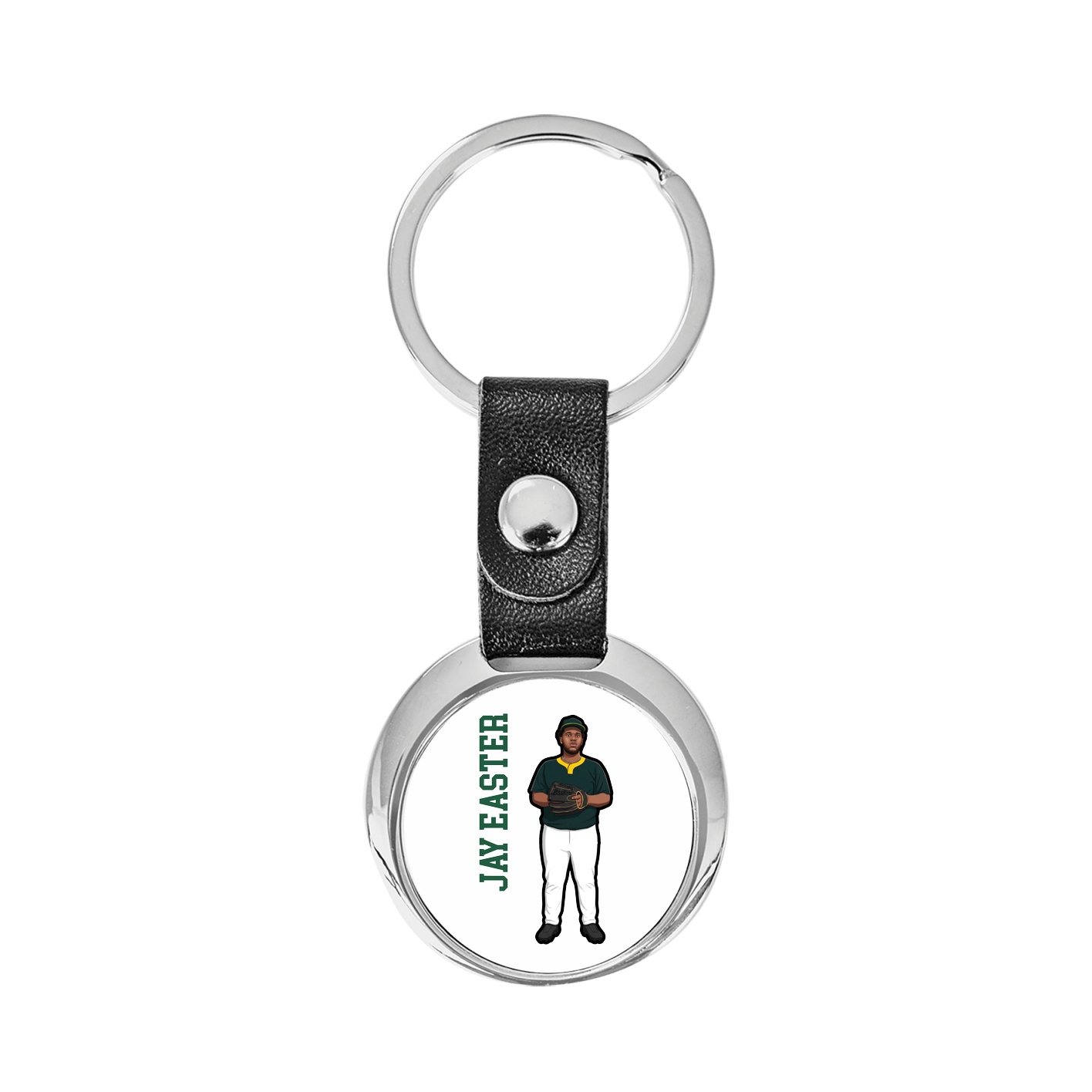 Key Chain — Name Vertical in Classic