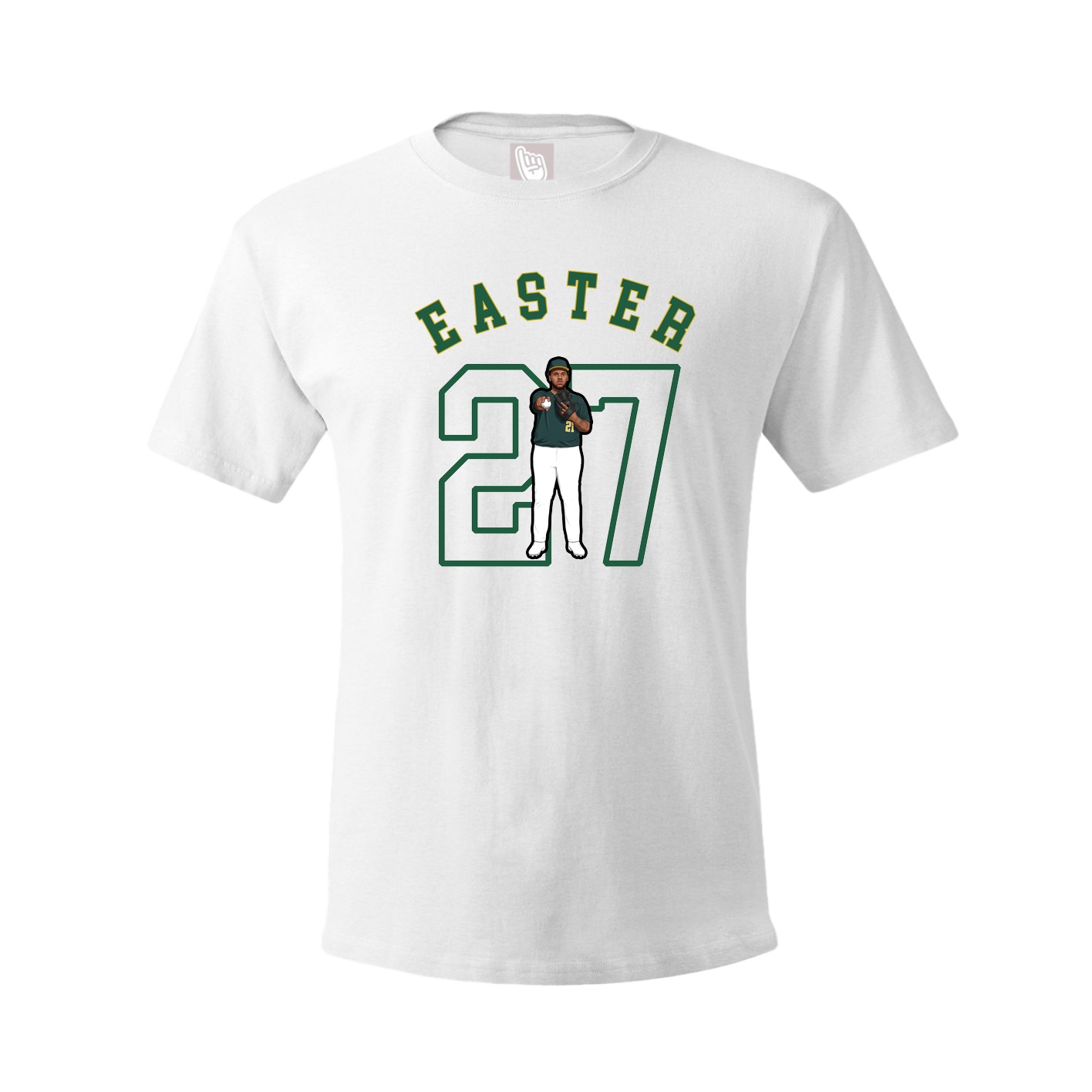 Youth Tee — Shirsey Arch in White