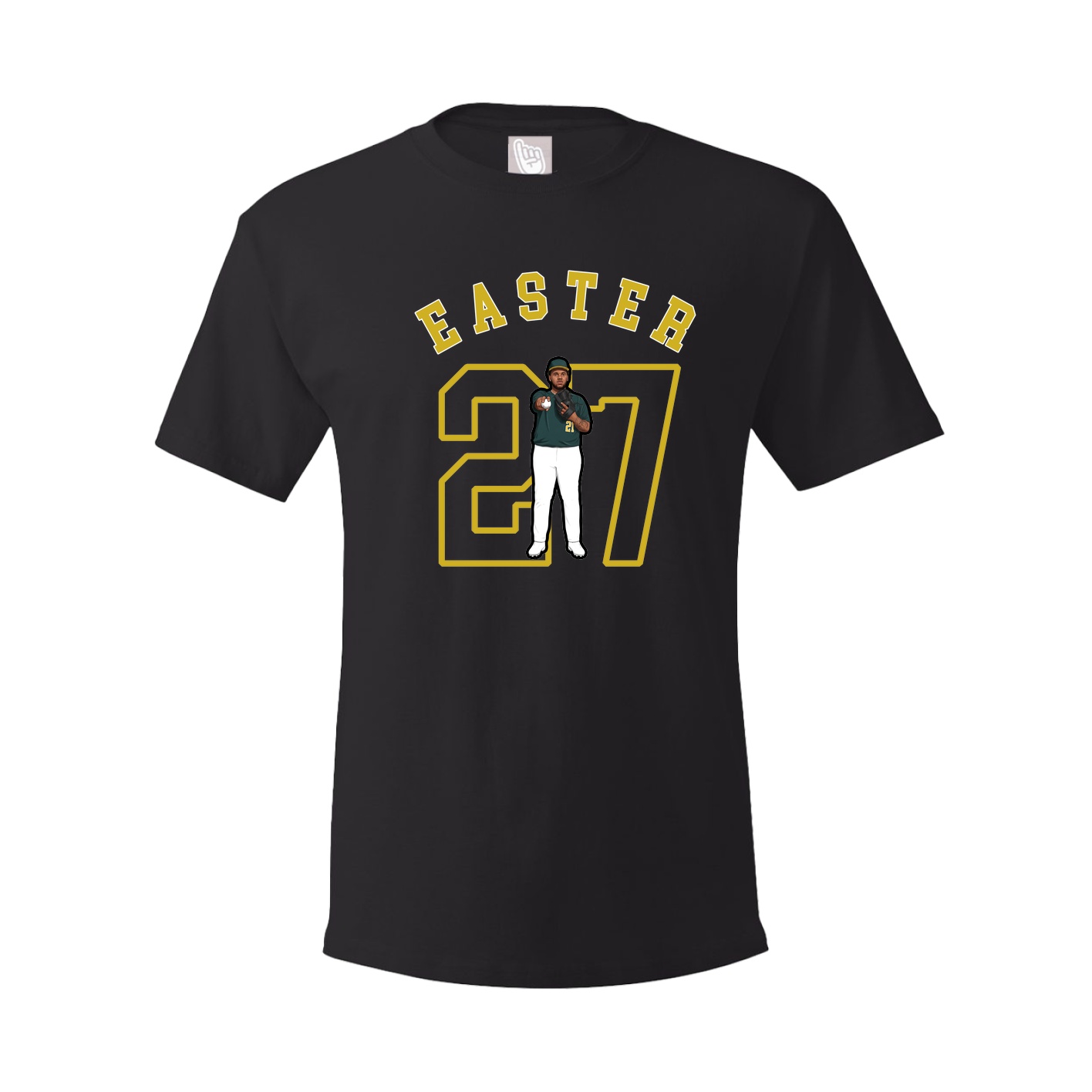 Youth Tee — Shirsey Arch in Black