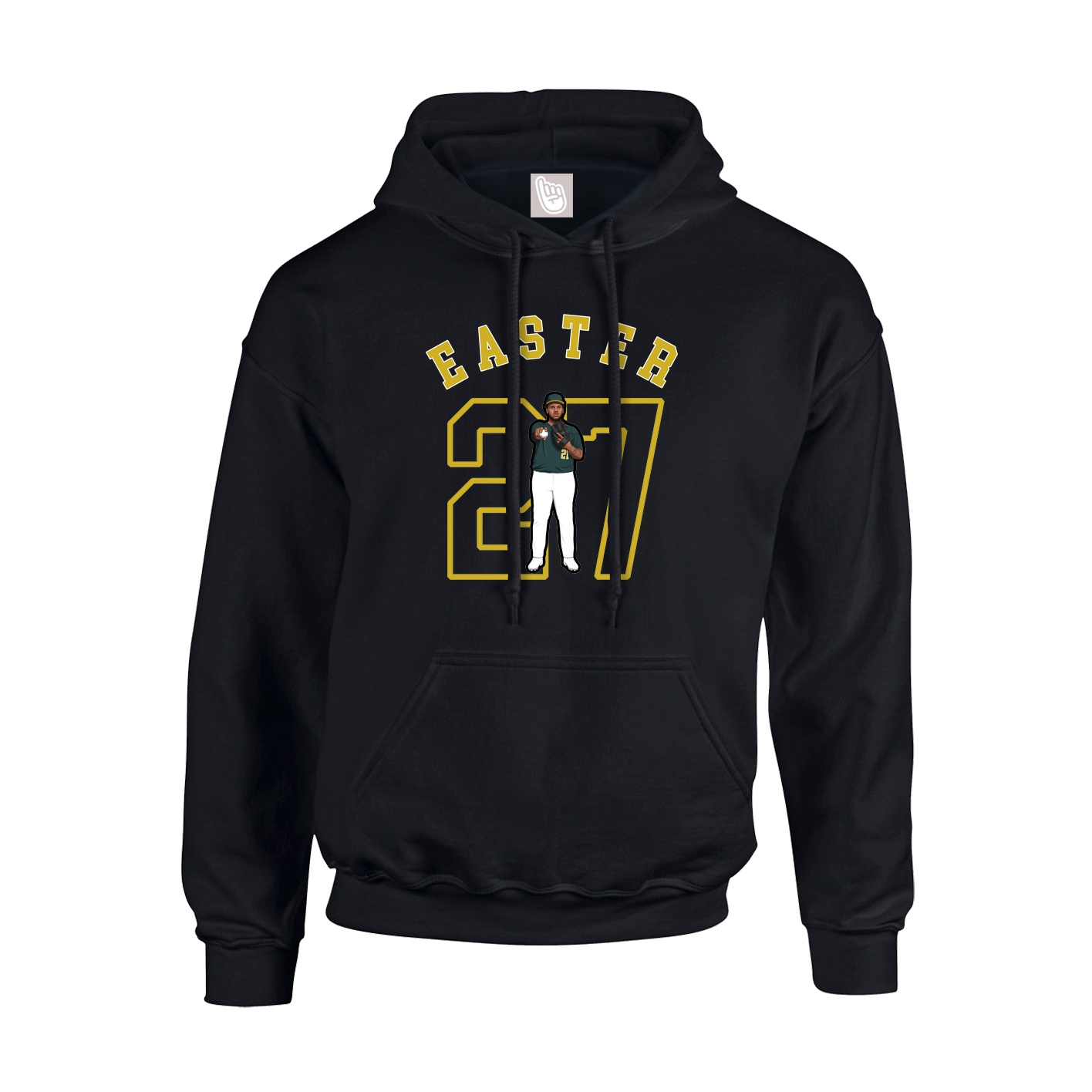 Youth Hoodie — Shirsey Arch in Black